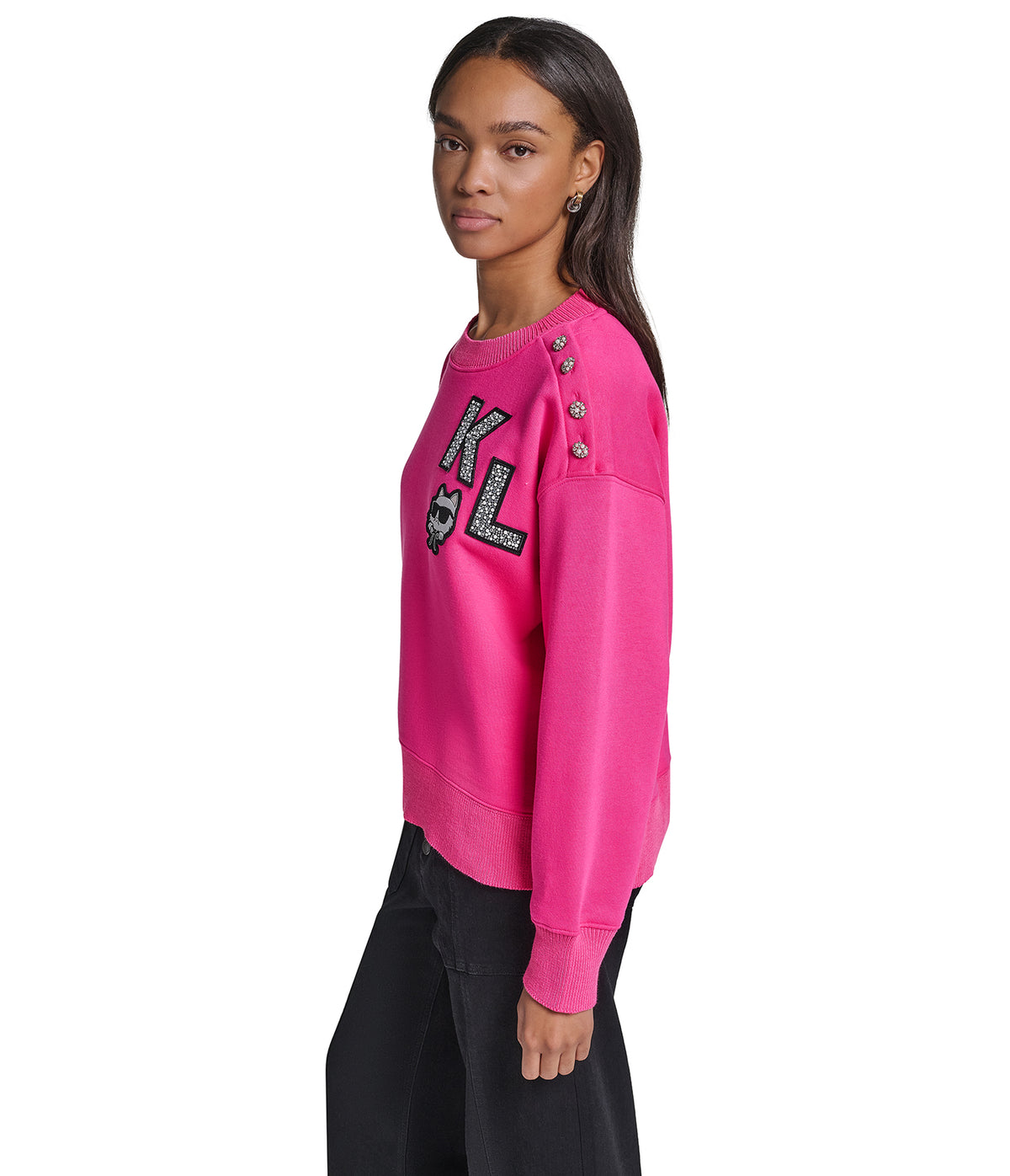 CHOUPETTE PATCH SWEATSHIRT VIEW 4