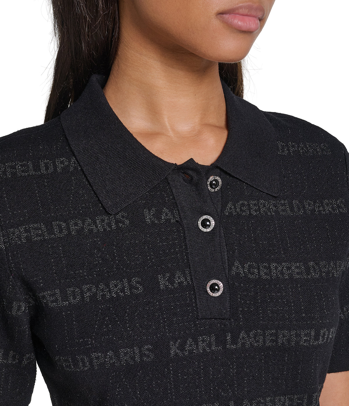 TONAL LOGO POLO DRESS VIEW 6