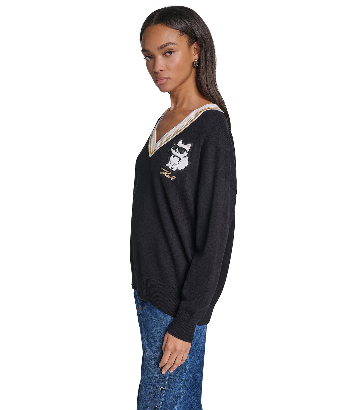 CHOUPETTE VARSITY SWEATER VIEW 4