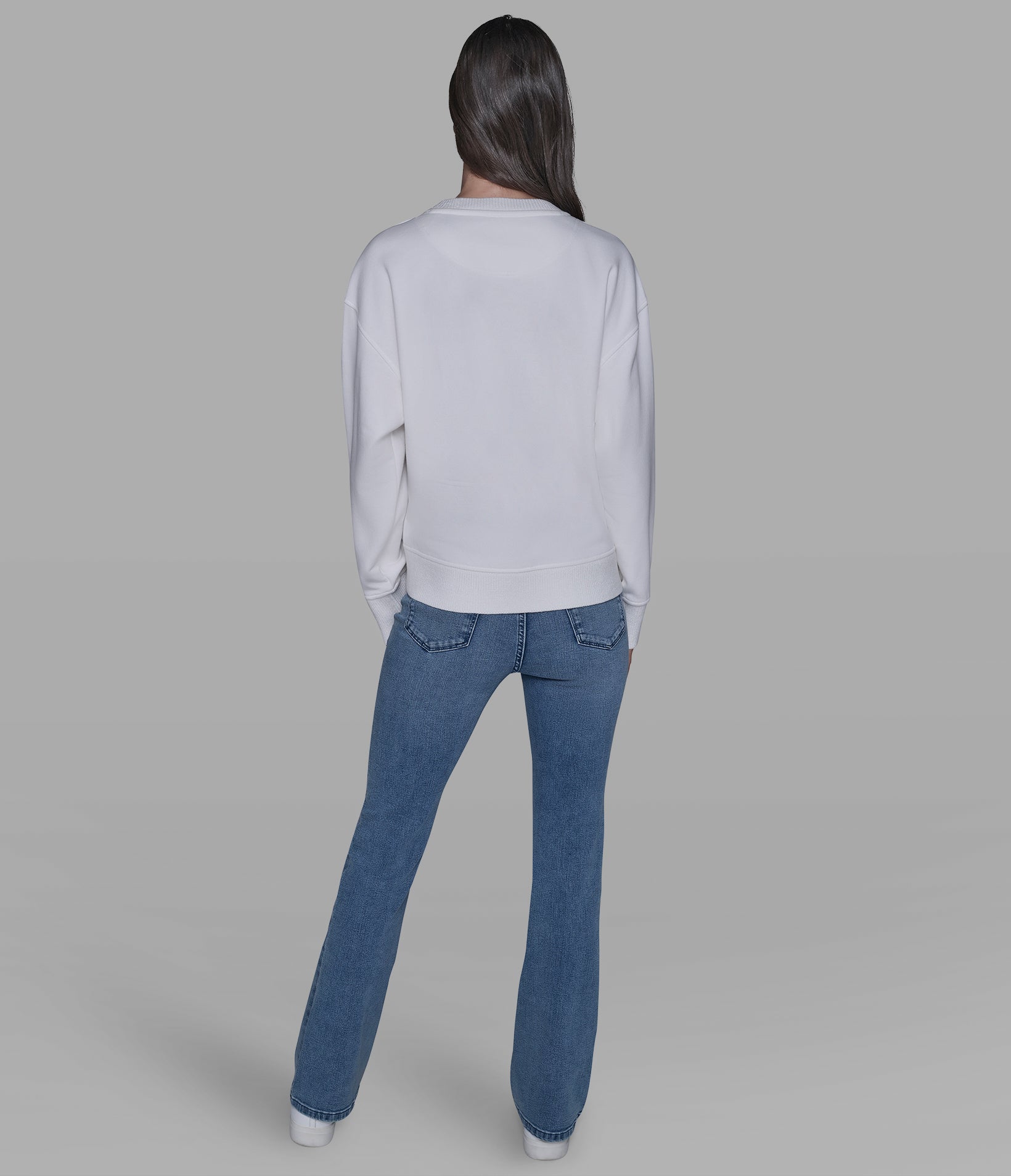 EIFFEL TOWER BOW SWEATSHIRT WITH BUTTONS View 2 | Products