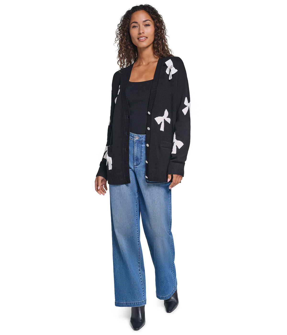 3D BOW CARDIGAN VIEW 5