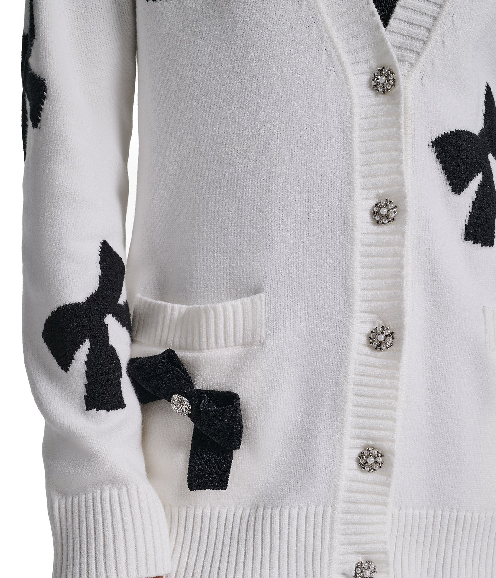 3D BOW SWEATER CARDIGAN VIEW 5