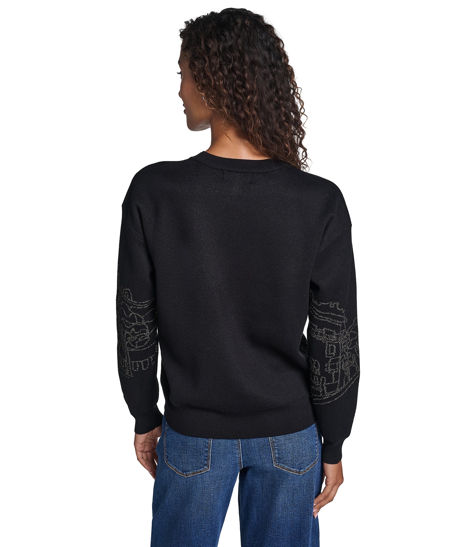 EMBELLISHED PARIS SWEATER VIEW 2