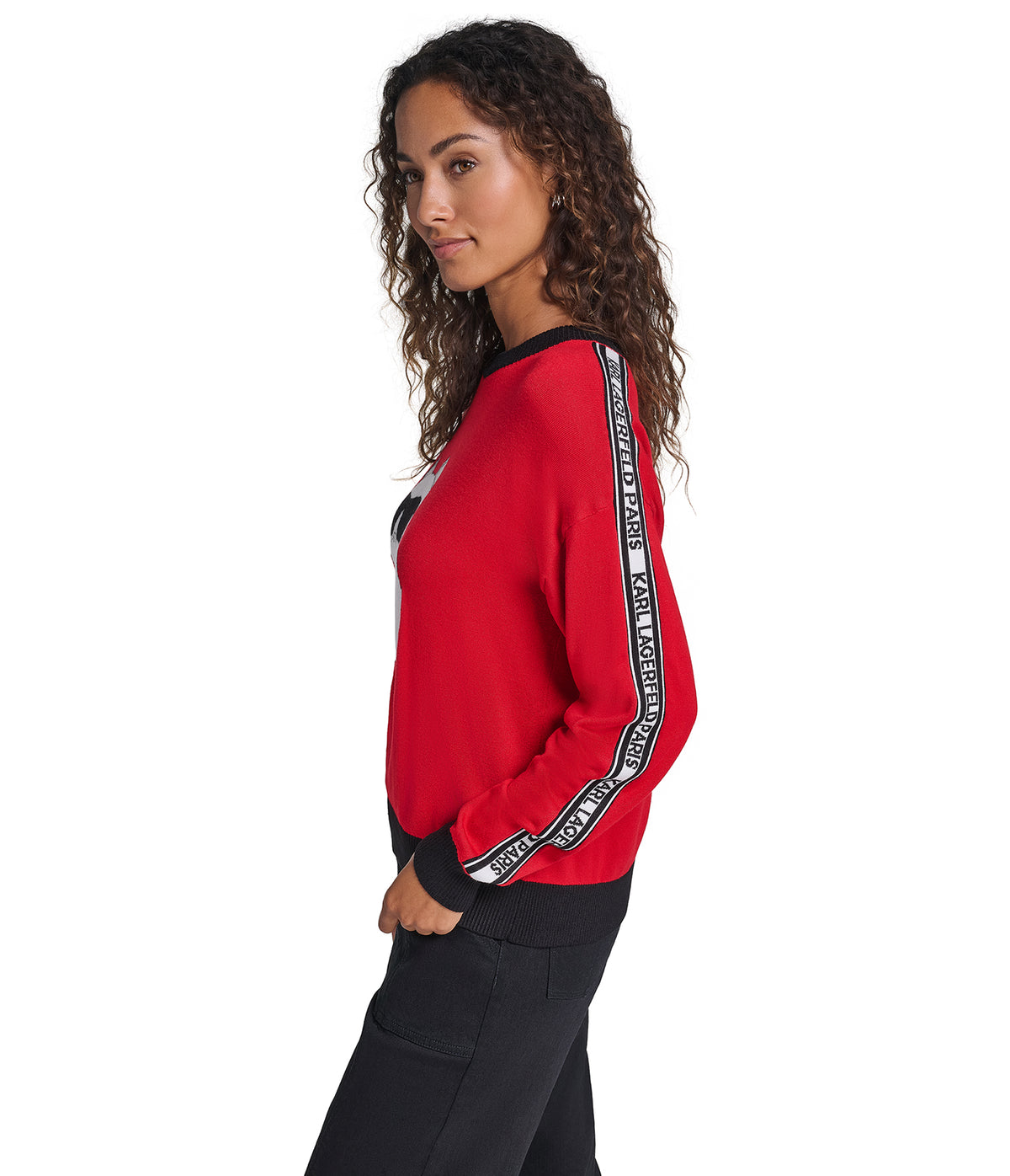 CHOUPETTE TAPE LOGO SWEATER VIEW 2 | New Women's Clothing