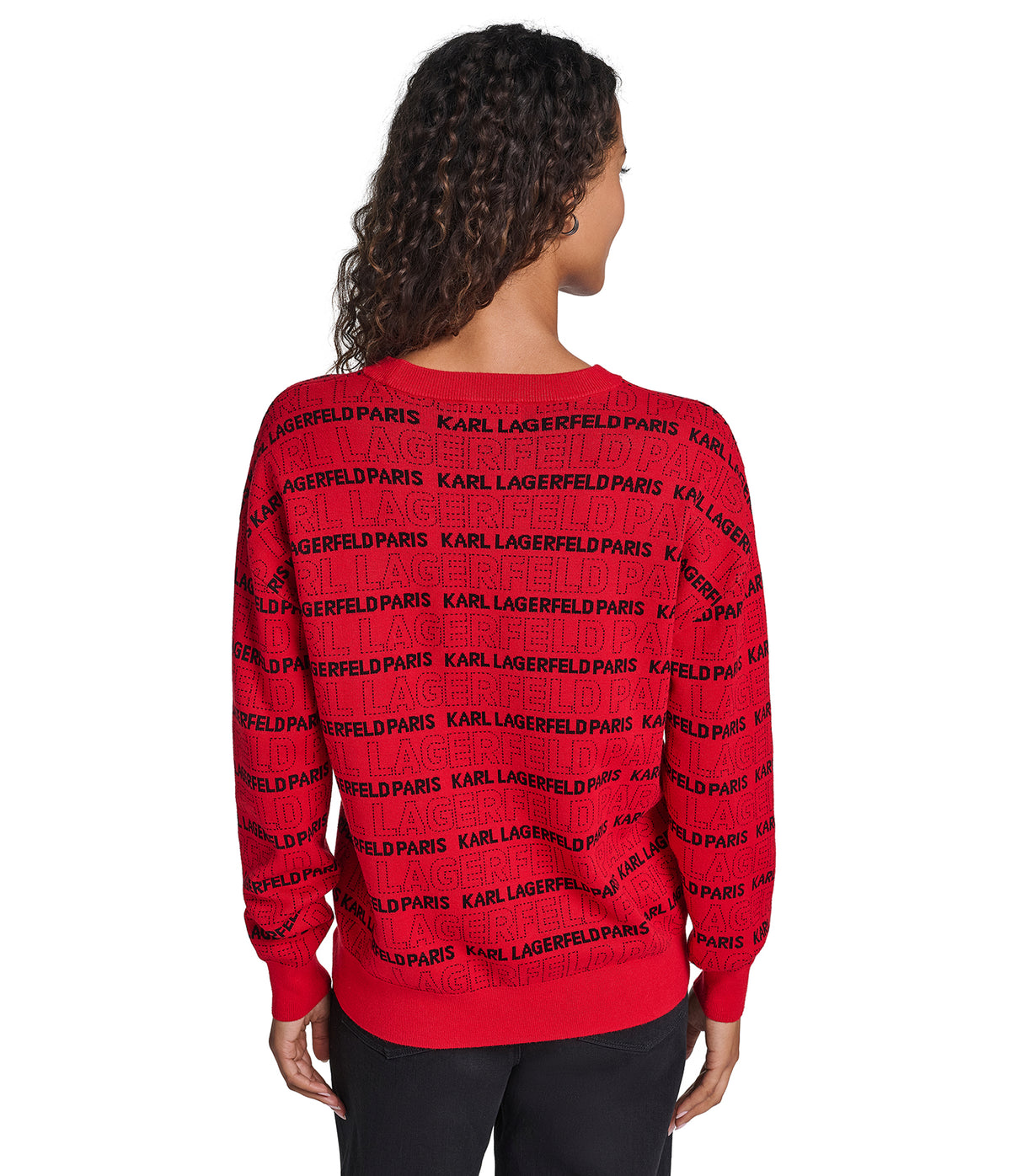 LOGO TAPE SWEATER VIEW 3