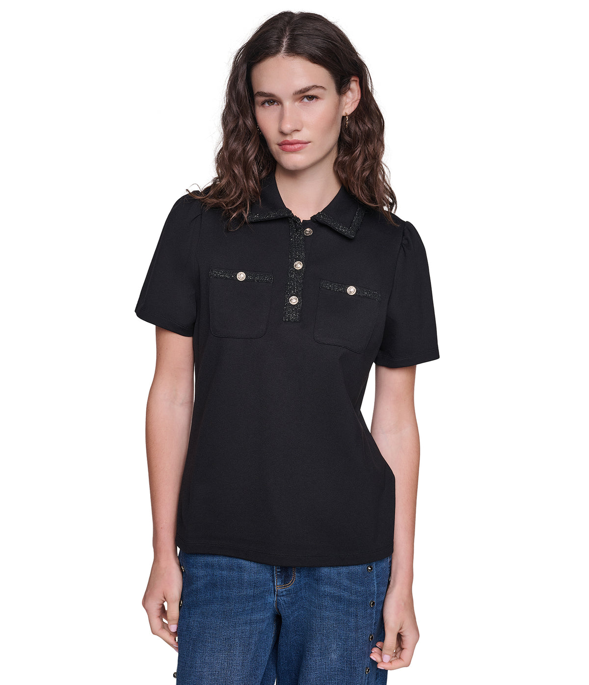 LUREX TRIM POLO VIEW 1