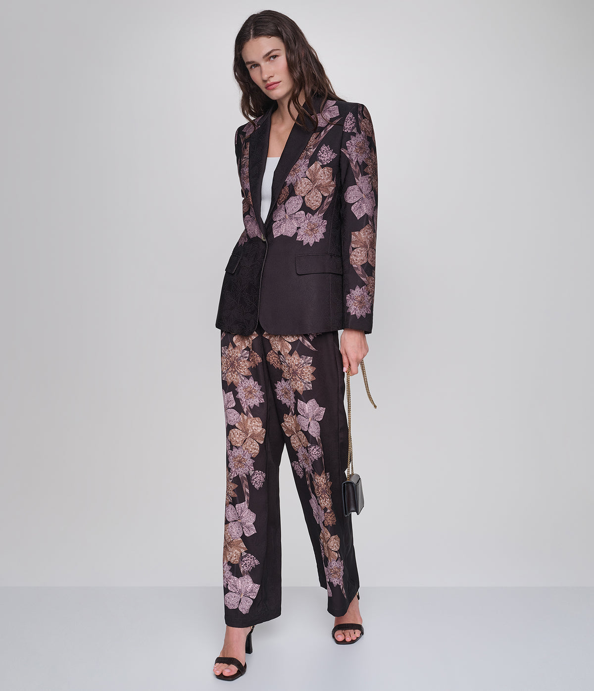 FLORAL PRINT BLAZER VIEW 6