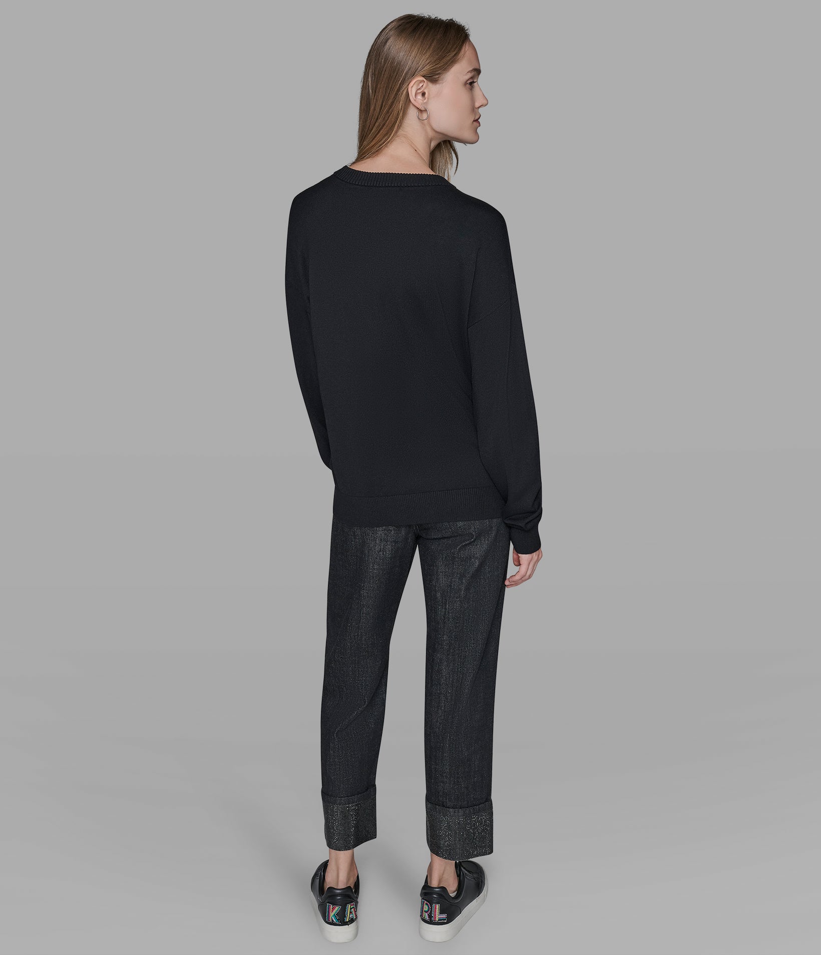 EMBELLISHED WHIMSY SWEATER View 2 | Women's Tops & Sweaters