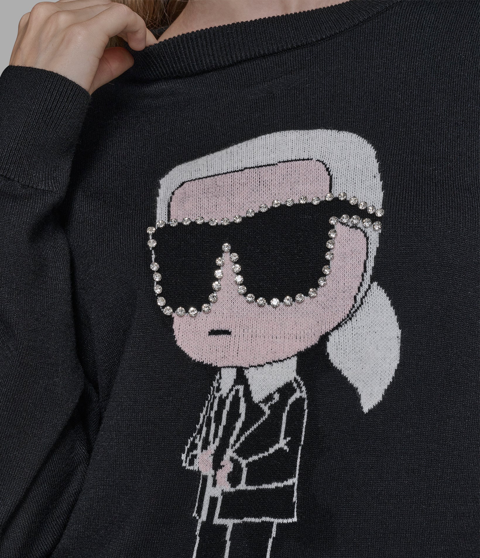Karl Character Sweater | Sweaters & Tops | Karl Lagerfeld Paris