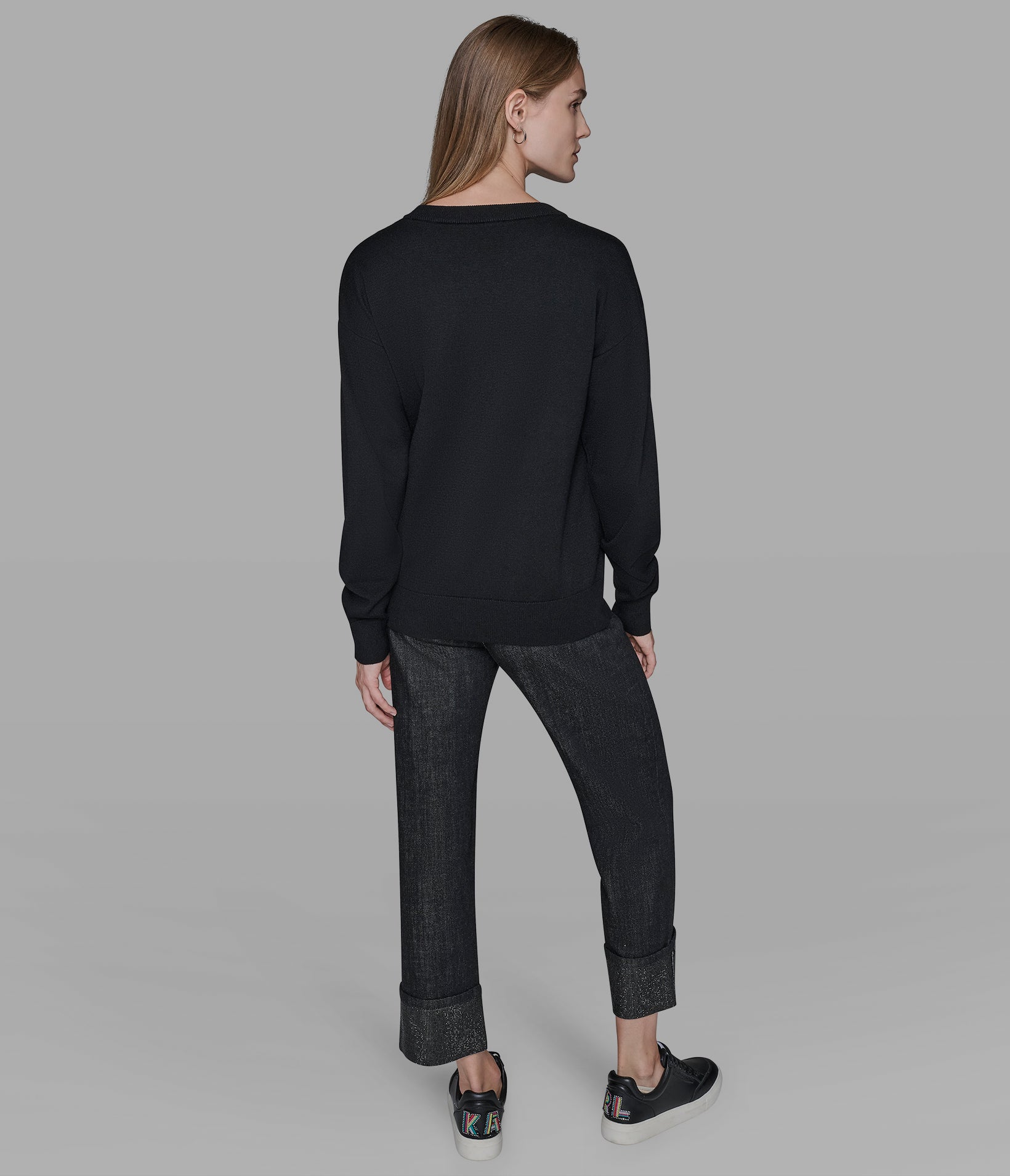 KARL CHARACTER SWEATER View 2 | WOMEN'S FALL COLLECTION