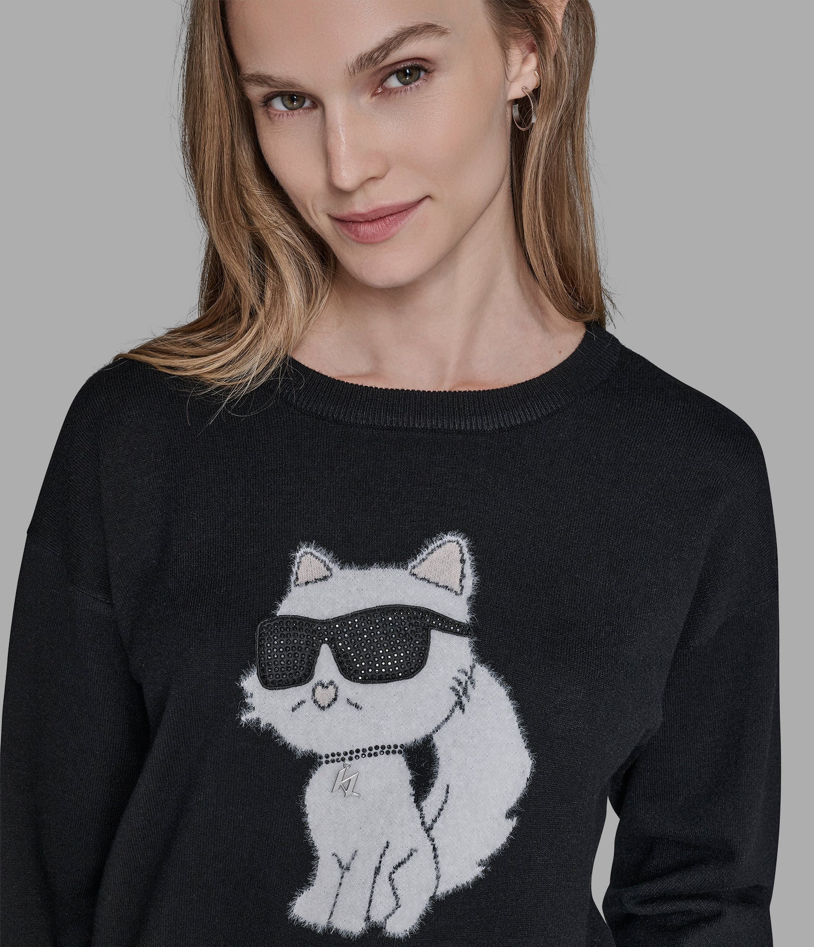 トップス Choupette Choupette Sweater | Sweaters & Tops | Karl Lagerfeld Paris