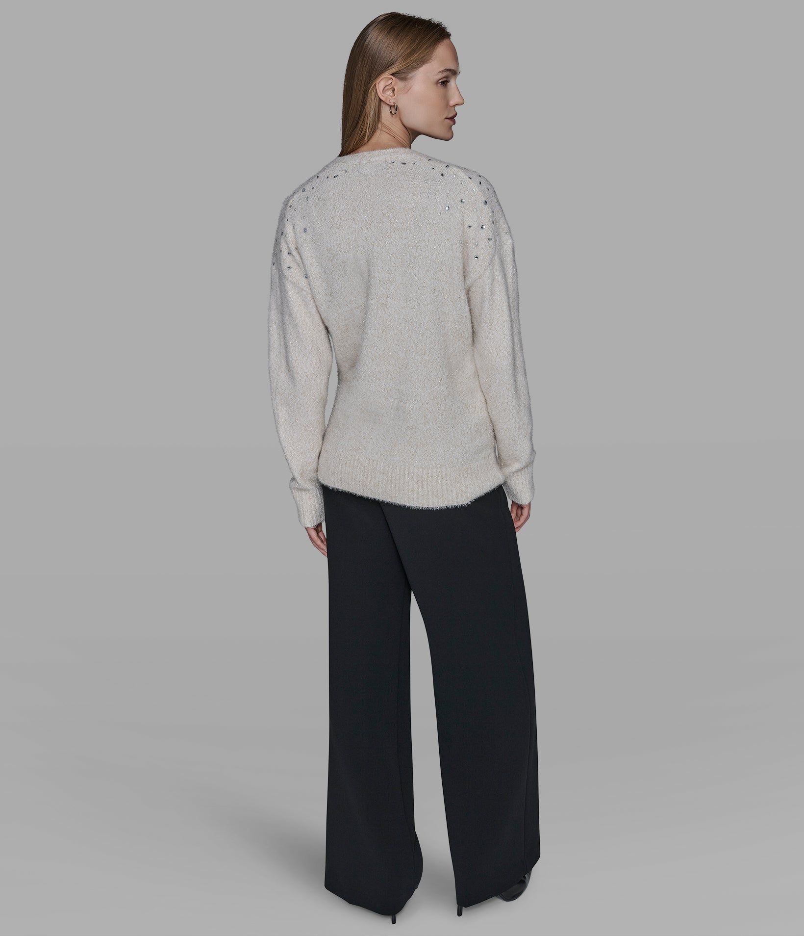 EMBELLISHED CARDIGAN WITH POCKETS View 2 | Products