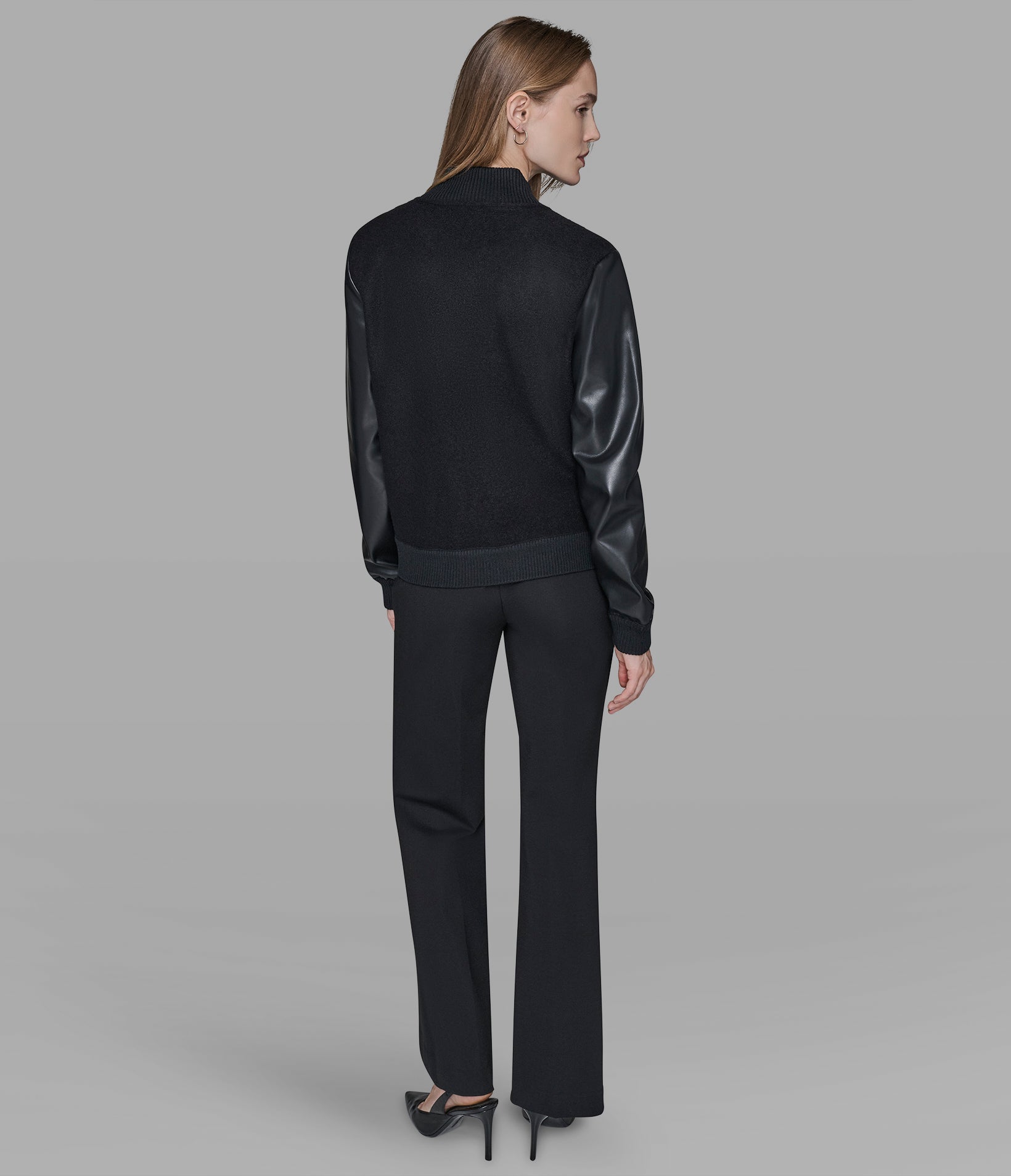 KARL VARSITY JACKET View 2 | Jackets & Coats