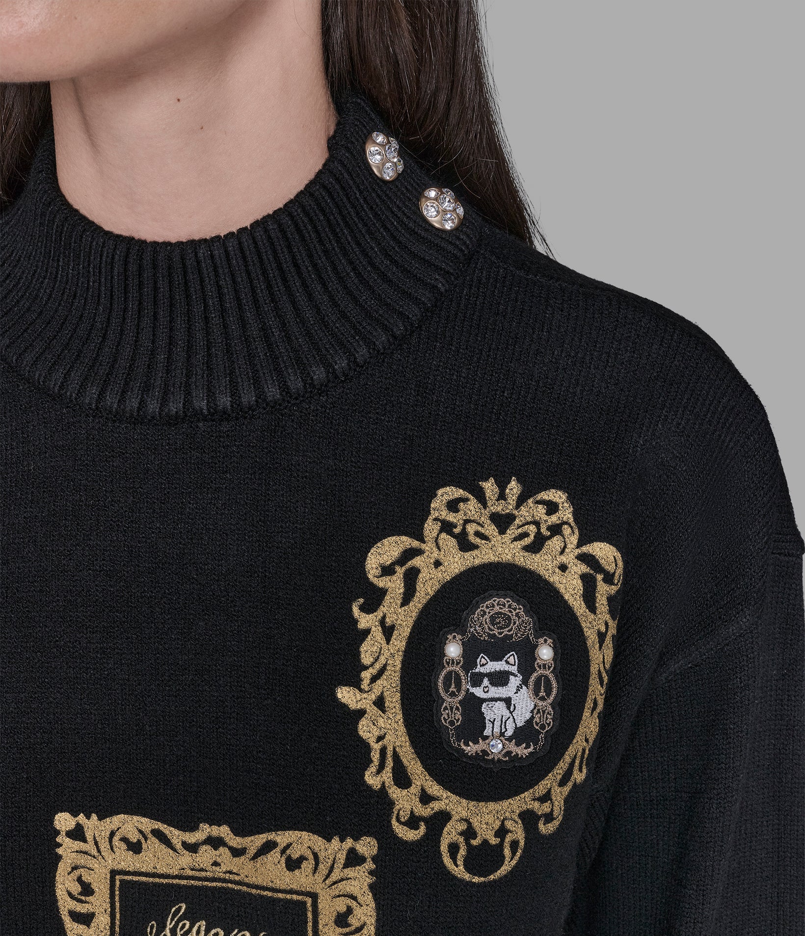 Karl And Choupette Frame Sweater | Sweaters & Tops | Karl