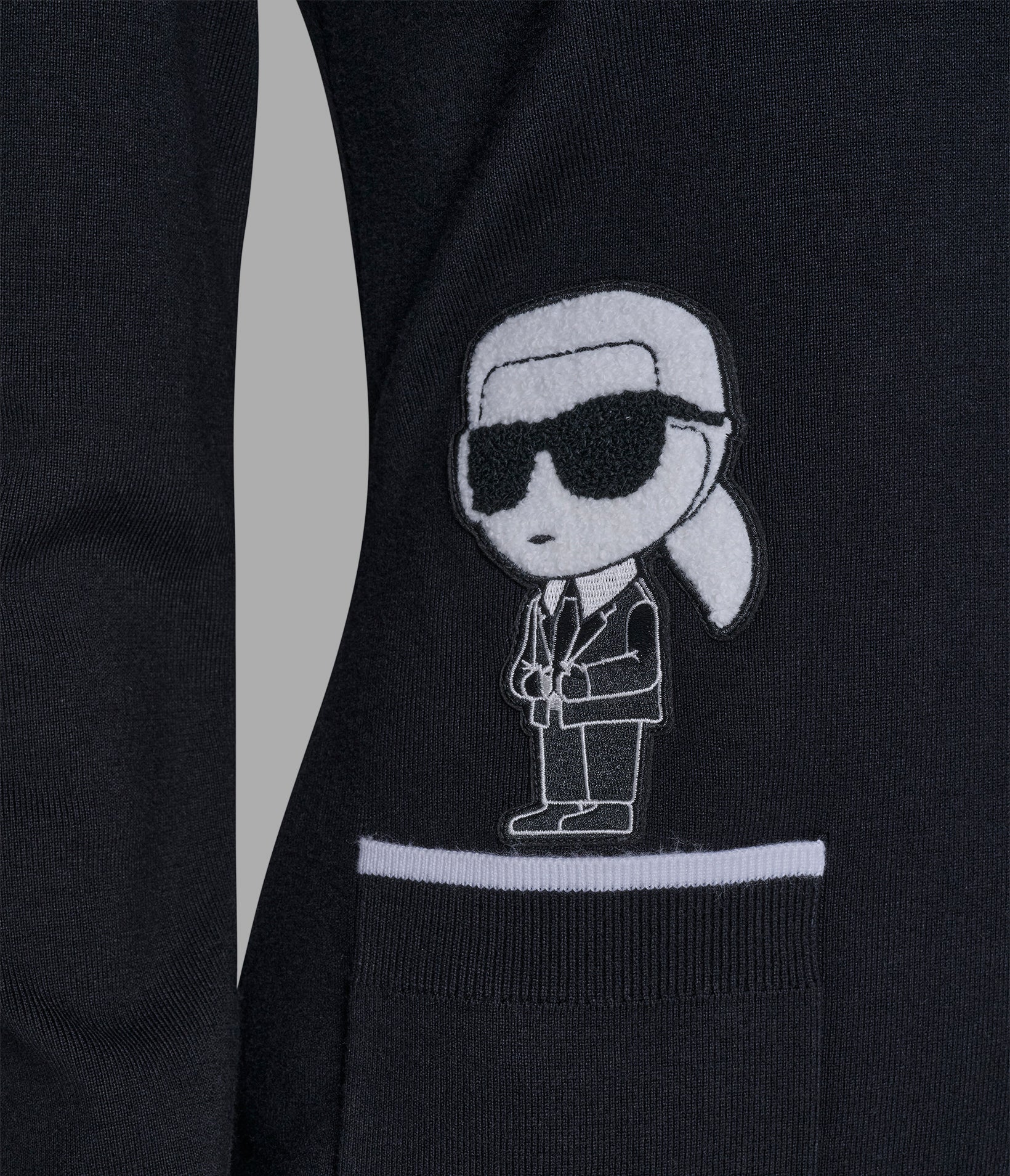 SWEATER DRESS WITH PATCH VIEW 5 | Women's Sale