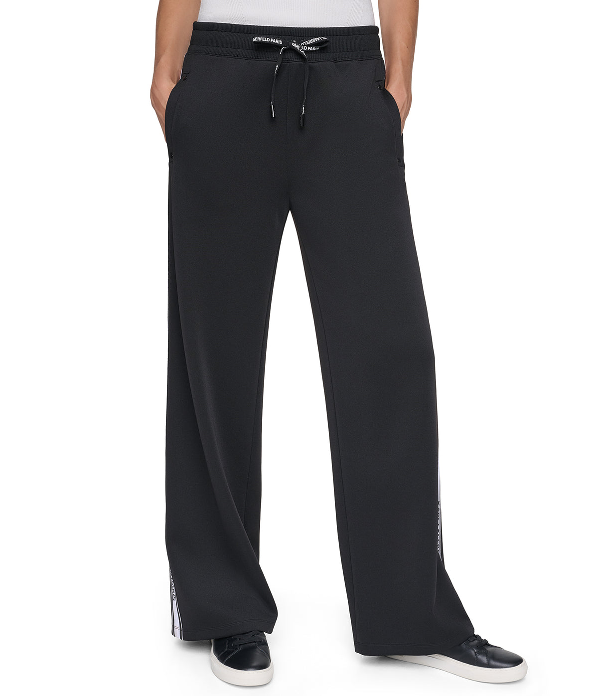 LOGO TAPE TRACK PANTS VIEW 7