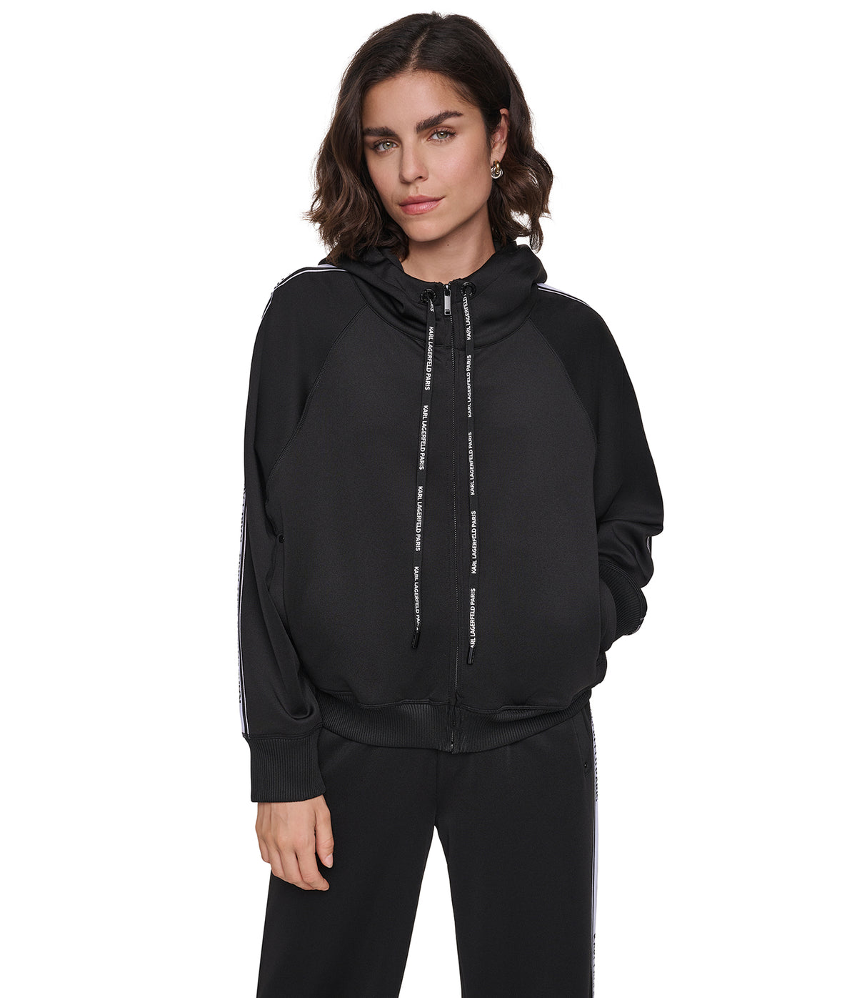 LOGO TAPE TRACK JACKET VIEW 1