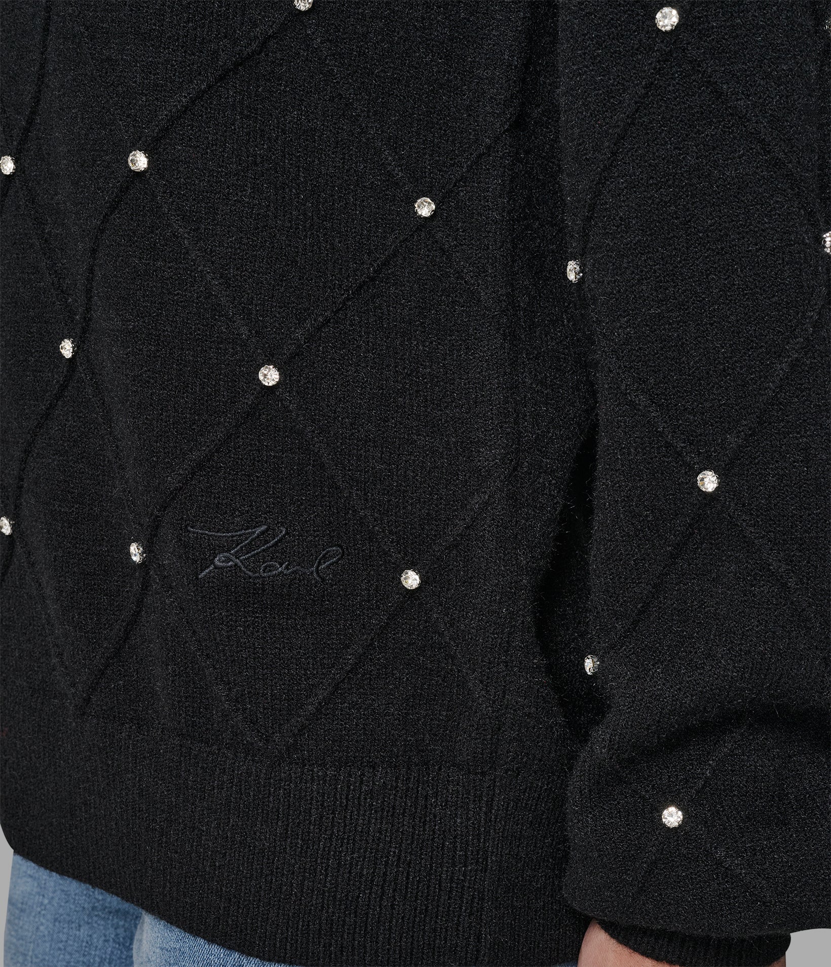 PEARL V-NECK SWEATER VIEW 4 | Women's Clothing