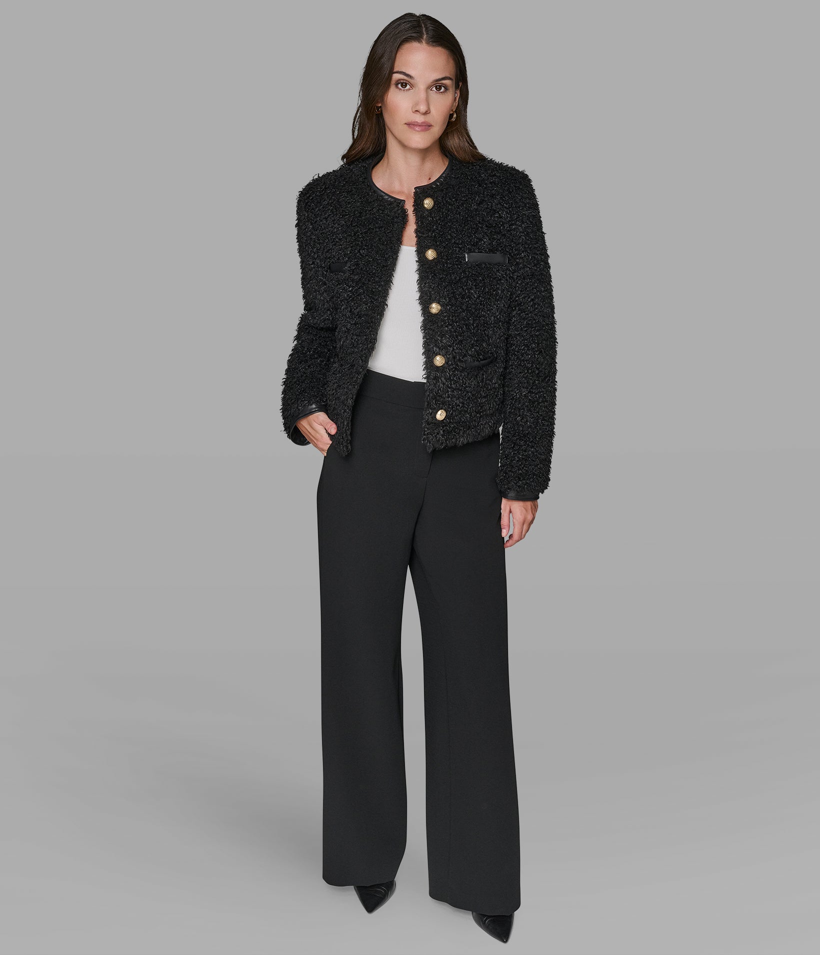 FAUX SHEARLING COAT VIEW 3