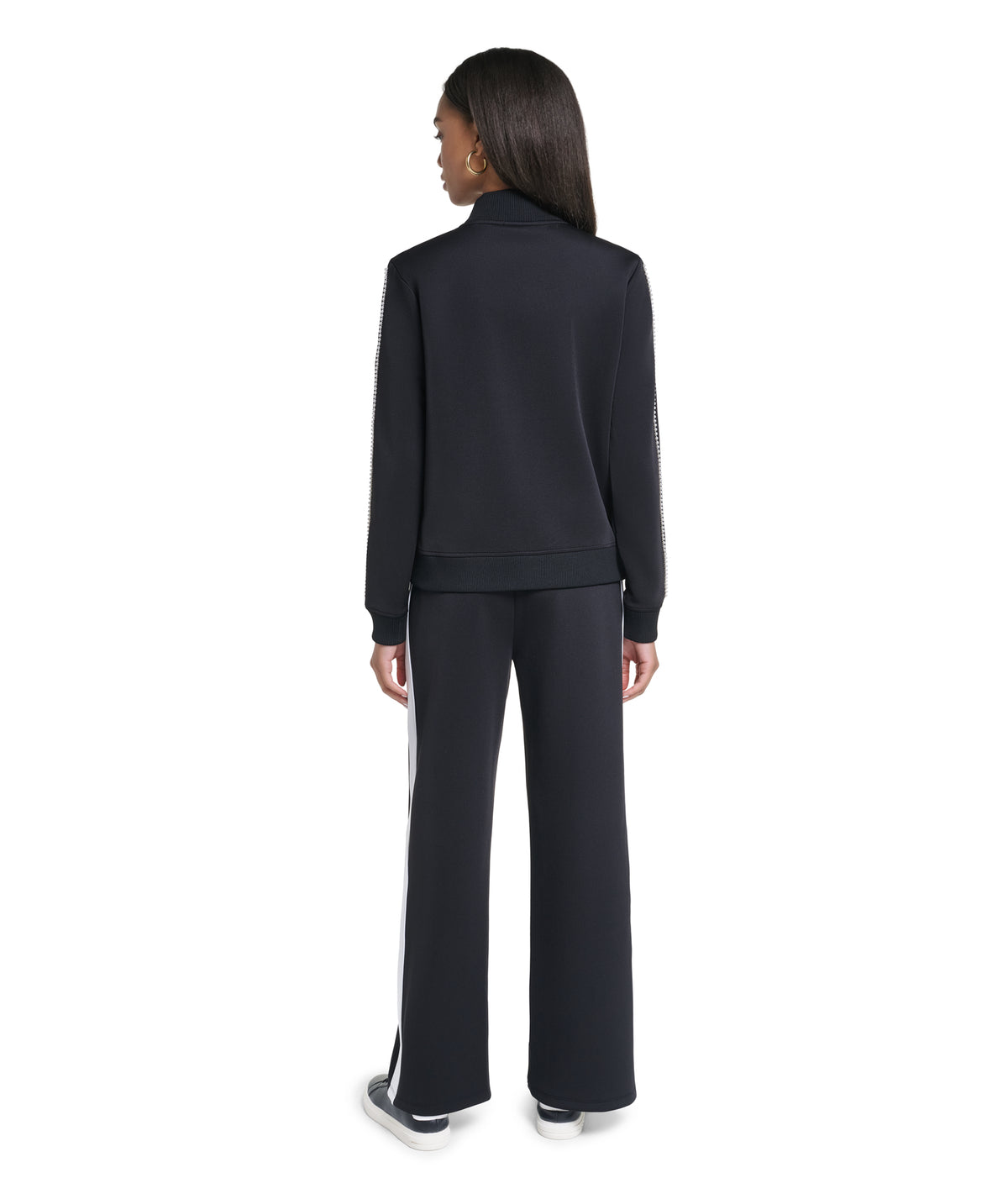 EMBELLISHED BOW TRACK JACKET VIEW 7