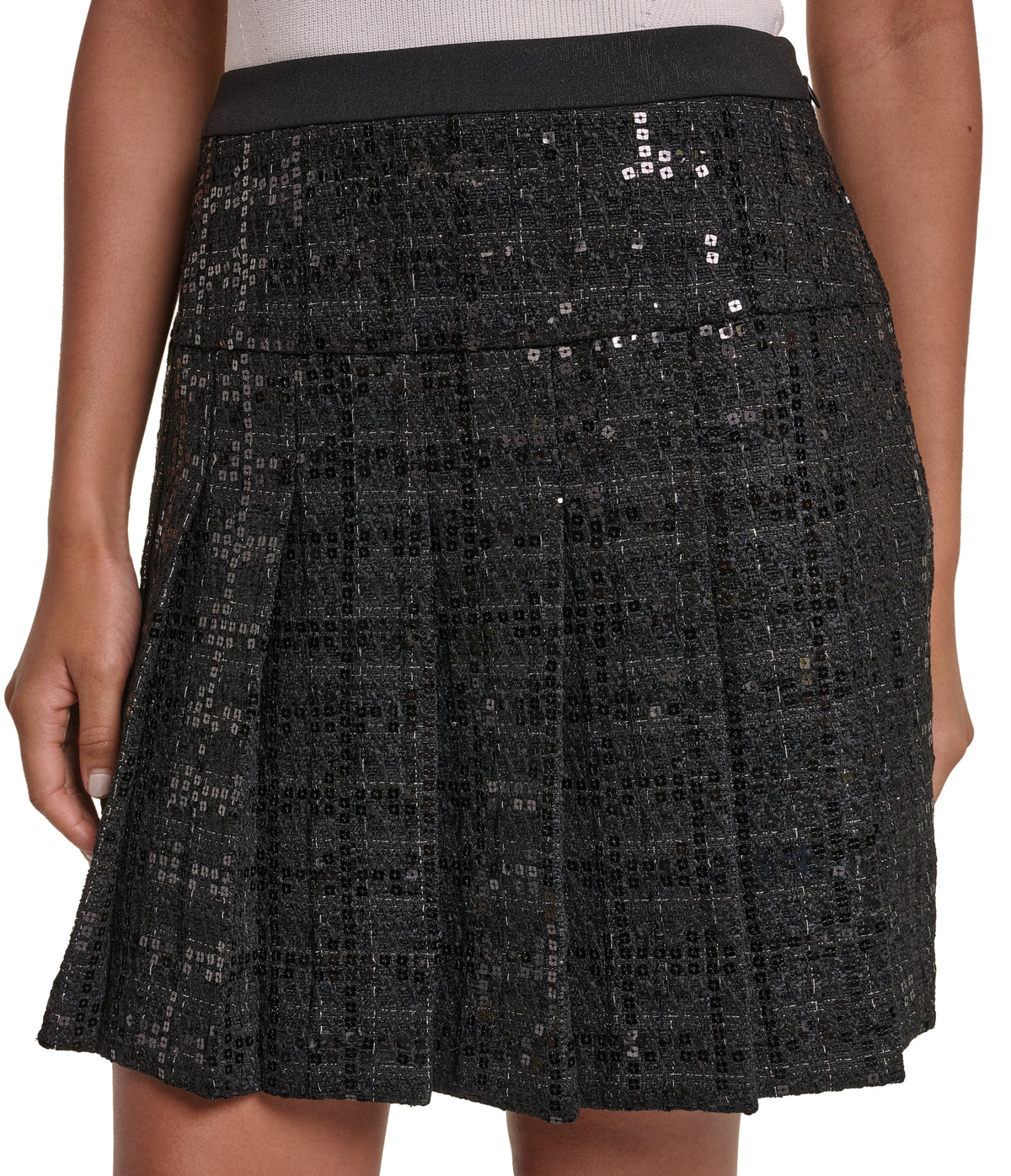 BLACK MINI SKIRT VIEW 7