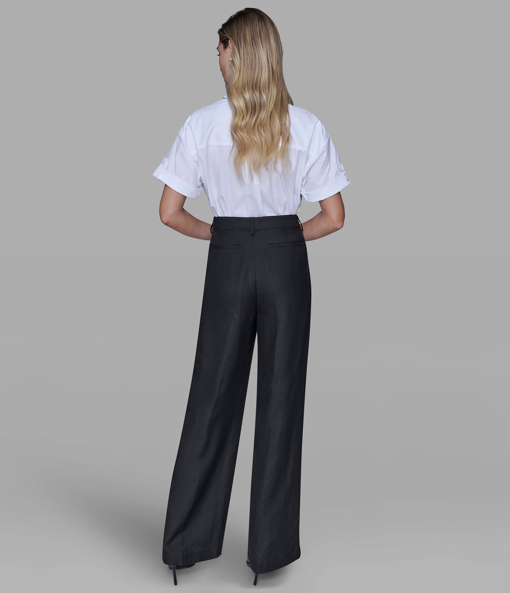 LINEN BLEND PANT VIEW 5 | Women's Clothing Sale