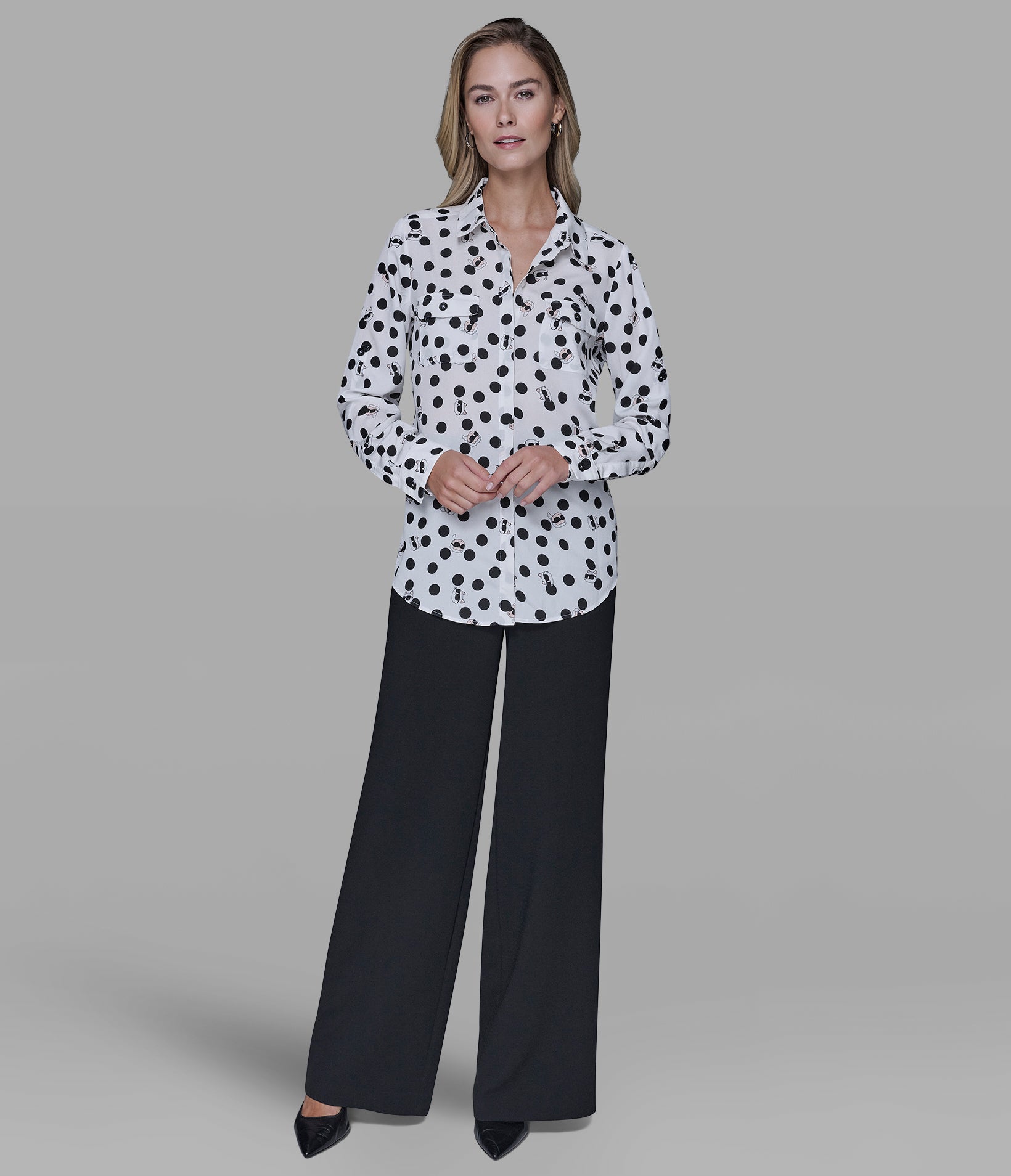 CHOUPETTE AND KARL WHIMSY BLOUSE VIEW 4 | New Arrivals