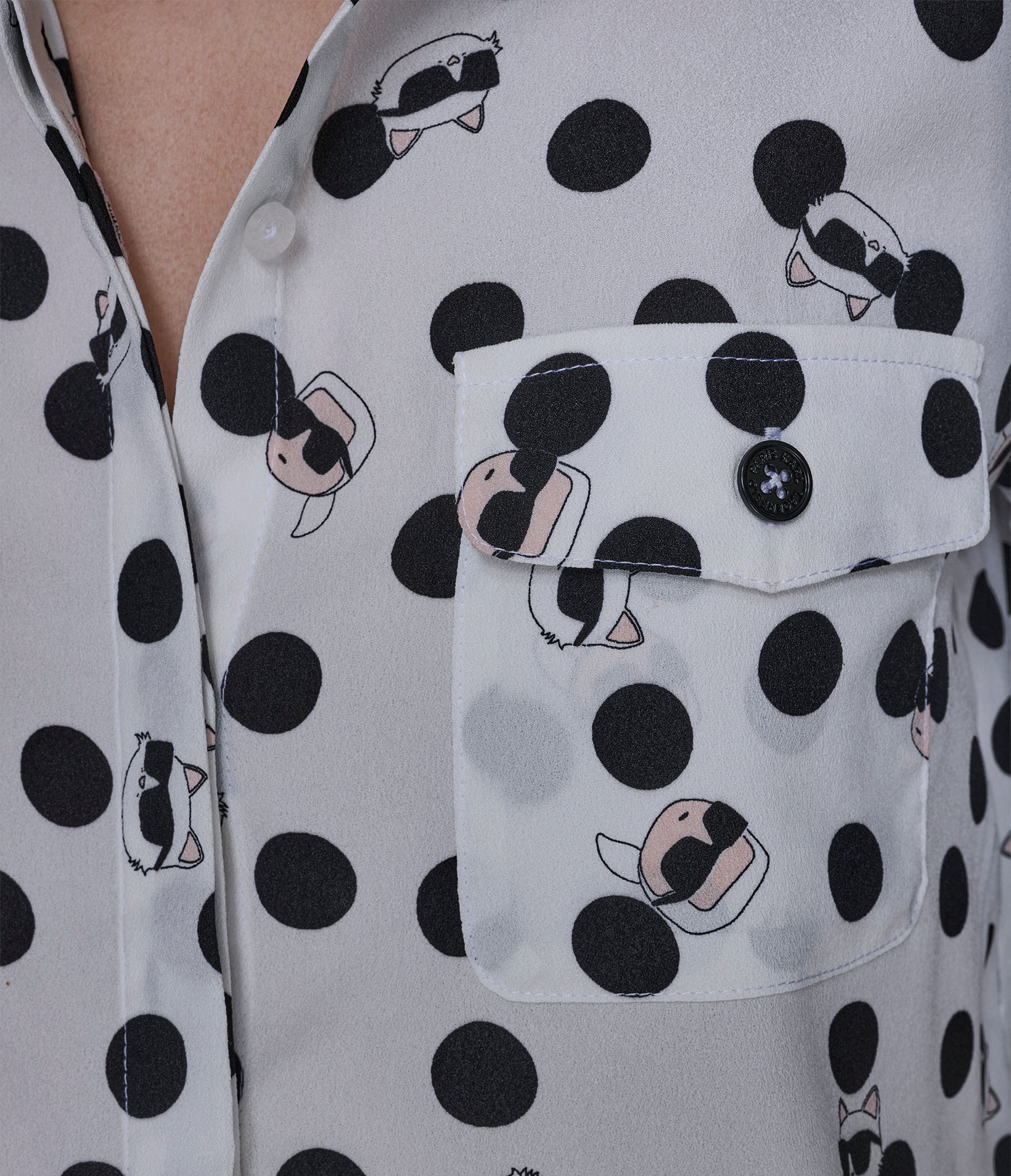 CHOUPETTE AND KARL WHIMSY BLOUSE VIEW 6 | New Arrivals