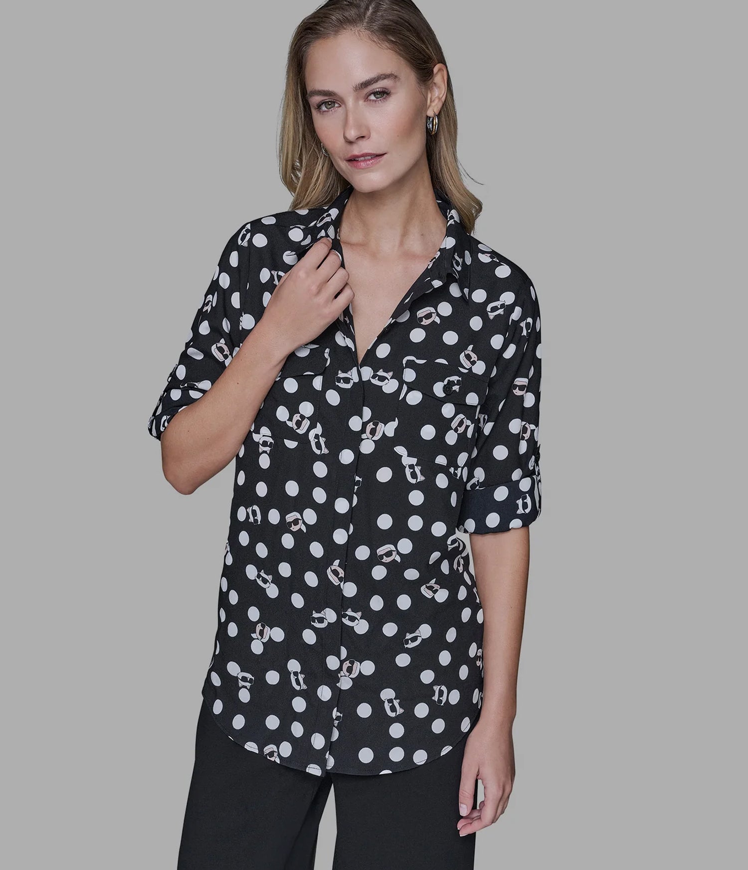 CHOUPETTE AND KARL WHIMSY BLOUSE View 1 | Women's Clothing Sale