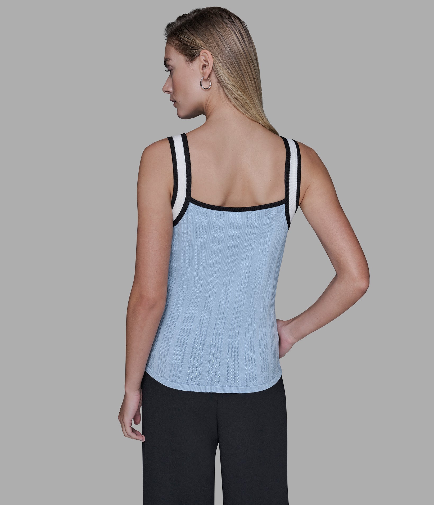 RIBBED SWEATER TANK View 2 | New Arrivals