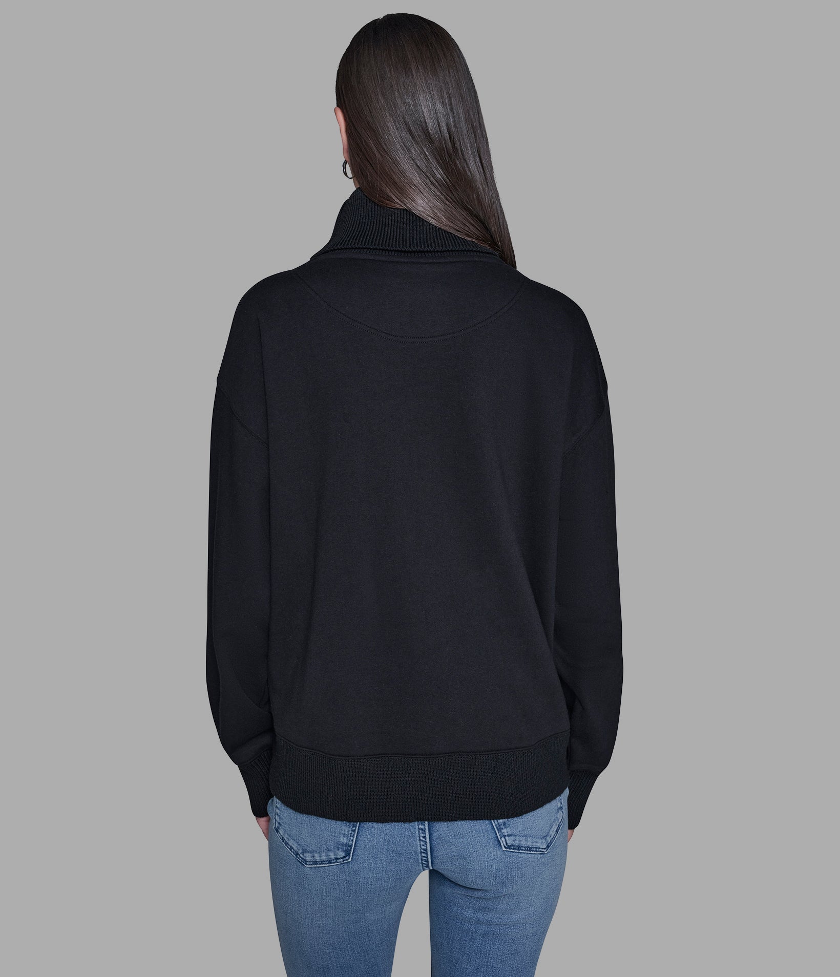 Choupette Turtleneck Sweatshirt | Athleisure | Karl Lagerfeld Paris
