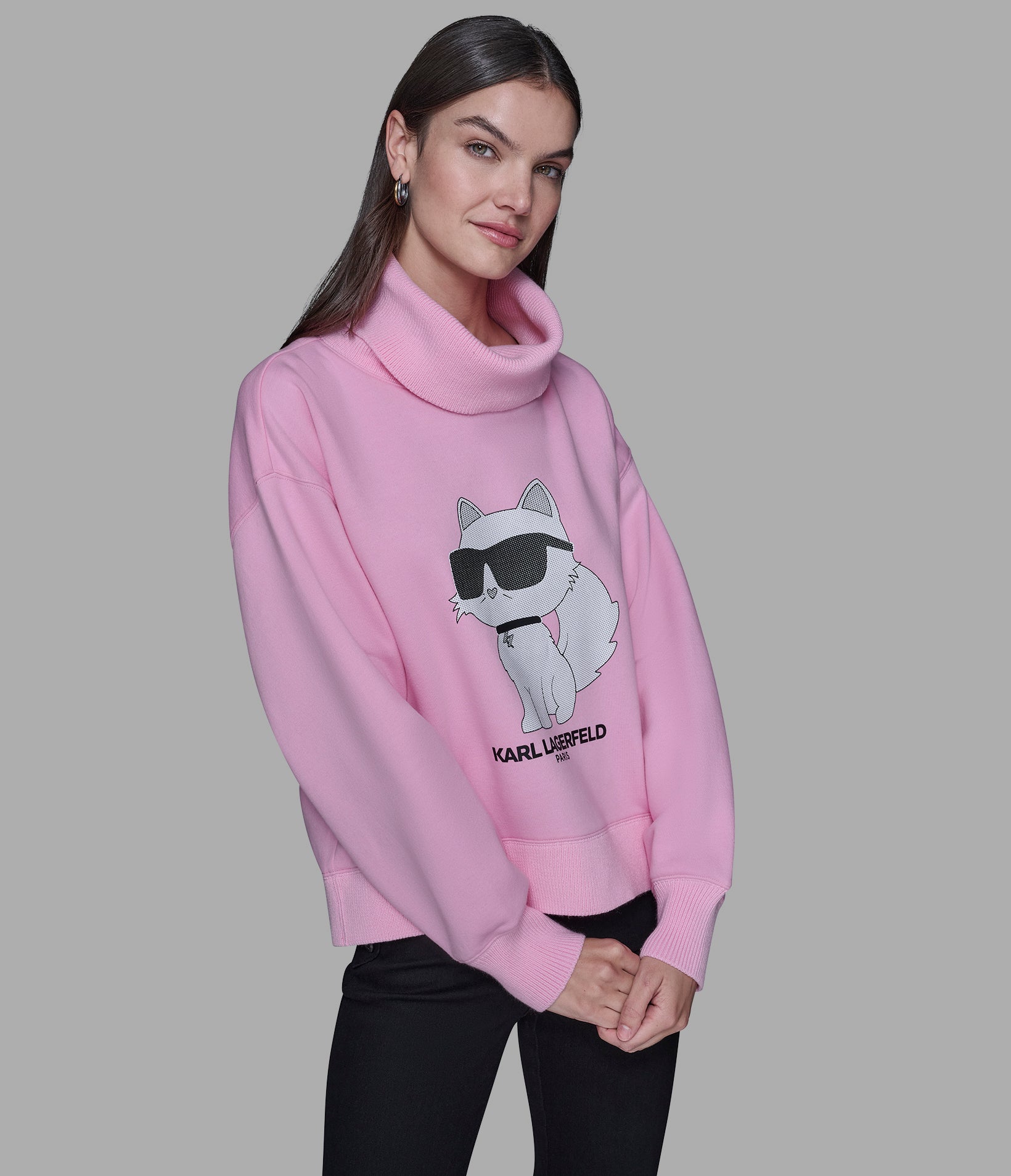 CHOUPETTE TURTLENECK SWEATSHIRT View 1 | Women's Athleisure & Activewear