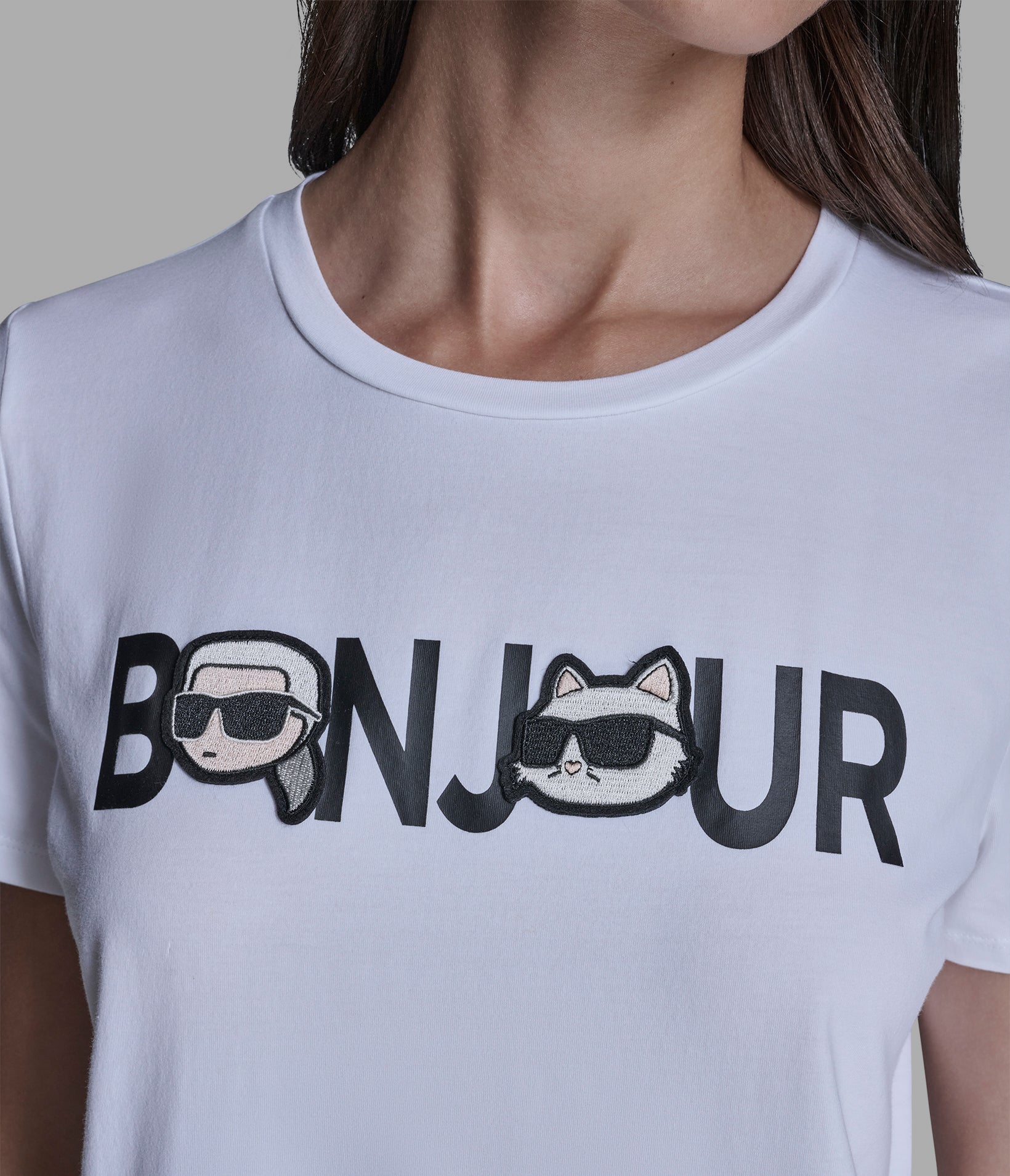BONJOUR CHARACTER TEE VIEW 7 | New Women's Clothing