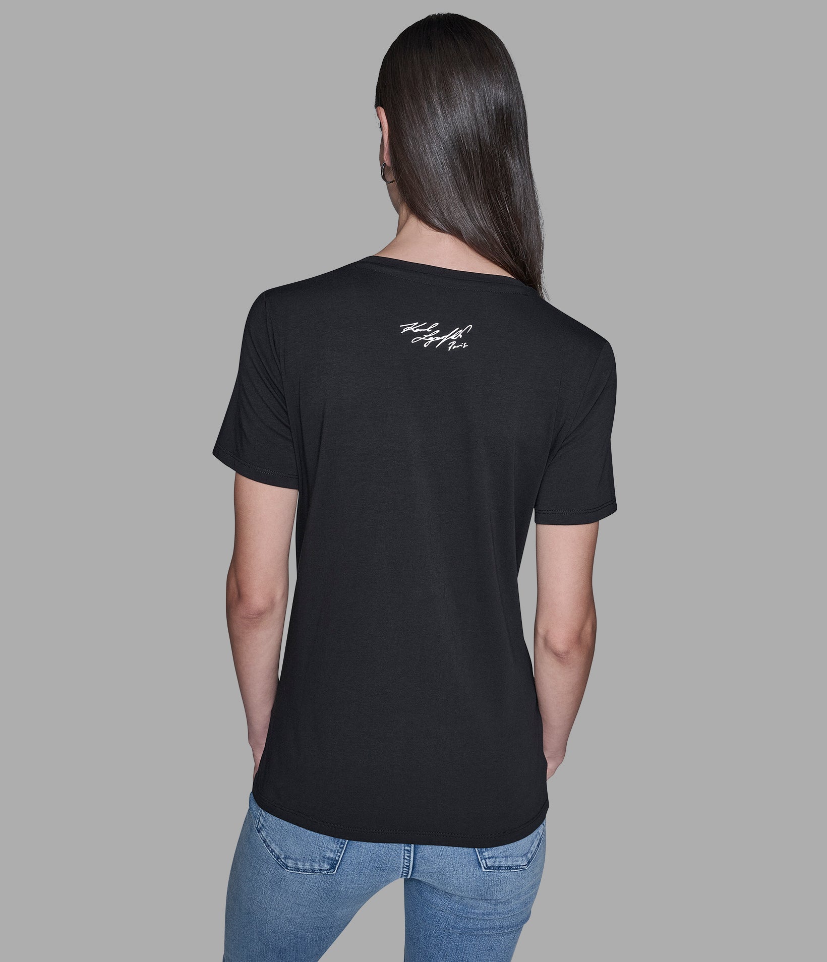 MULTI-COLOR PARIS TEE View 2 | Women's Tees & Tanks