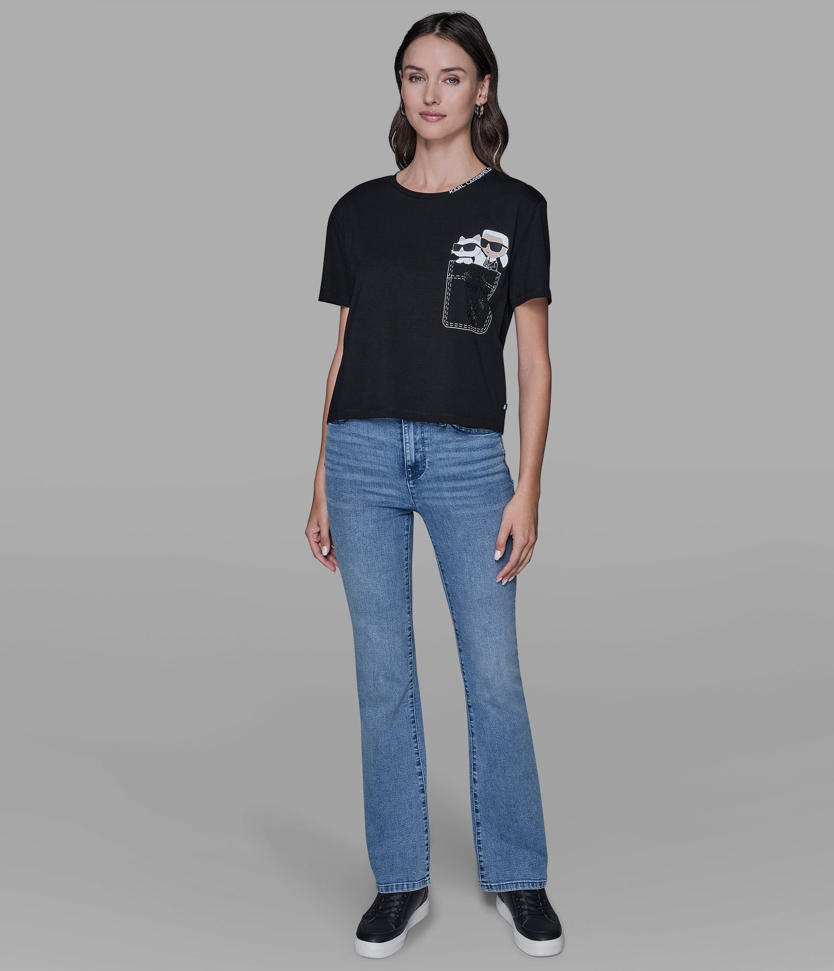 DUO POCKET TEE VIEW 5 | Women's Clothing
