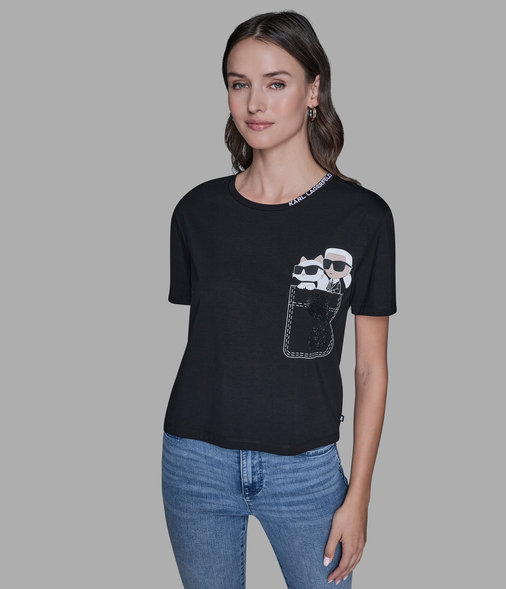 DUO POCKET TEE View 1 | Women's Tees & Tanks