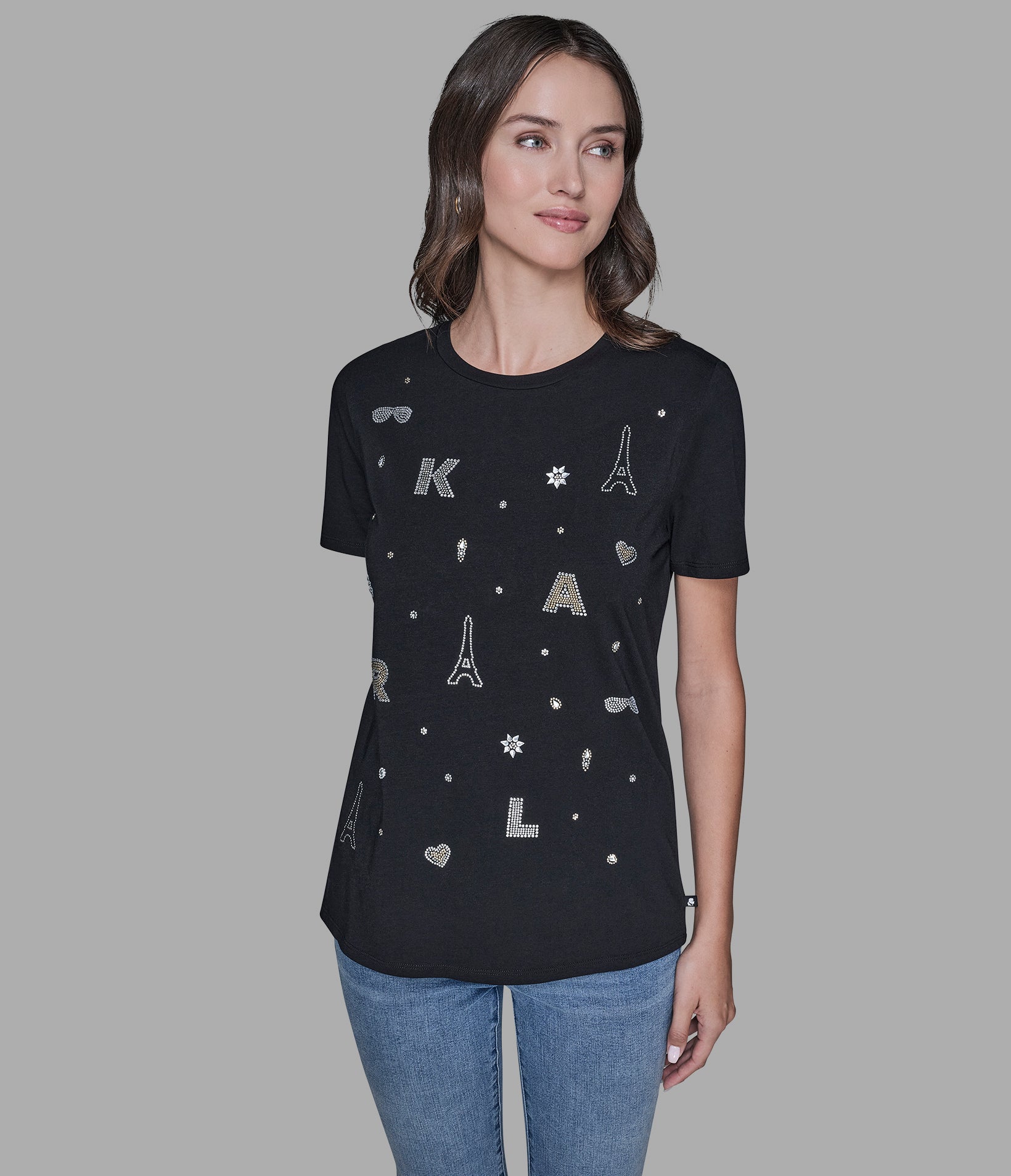 KARL WHIMSY TEE VIEW 4 | Women's Clothing