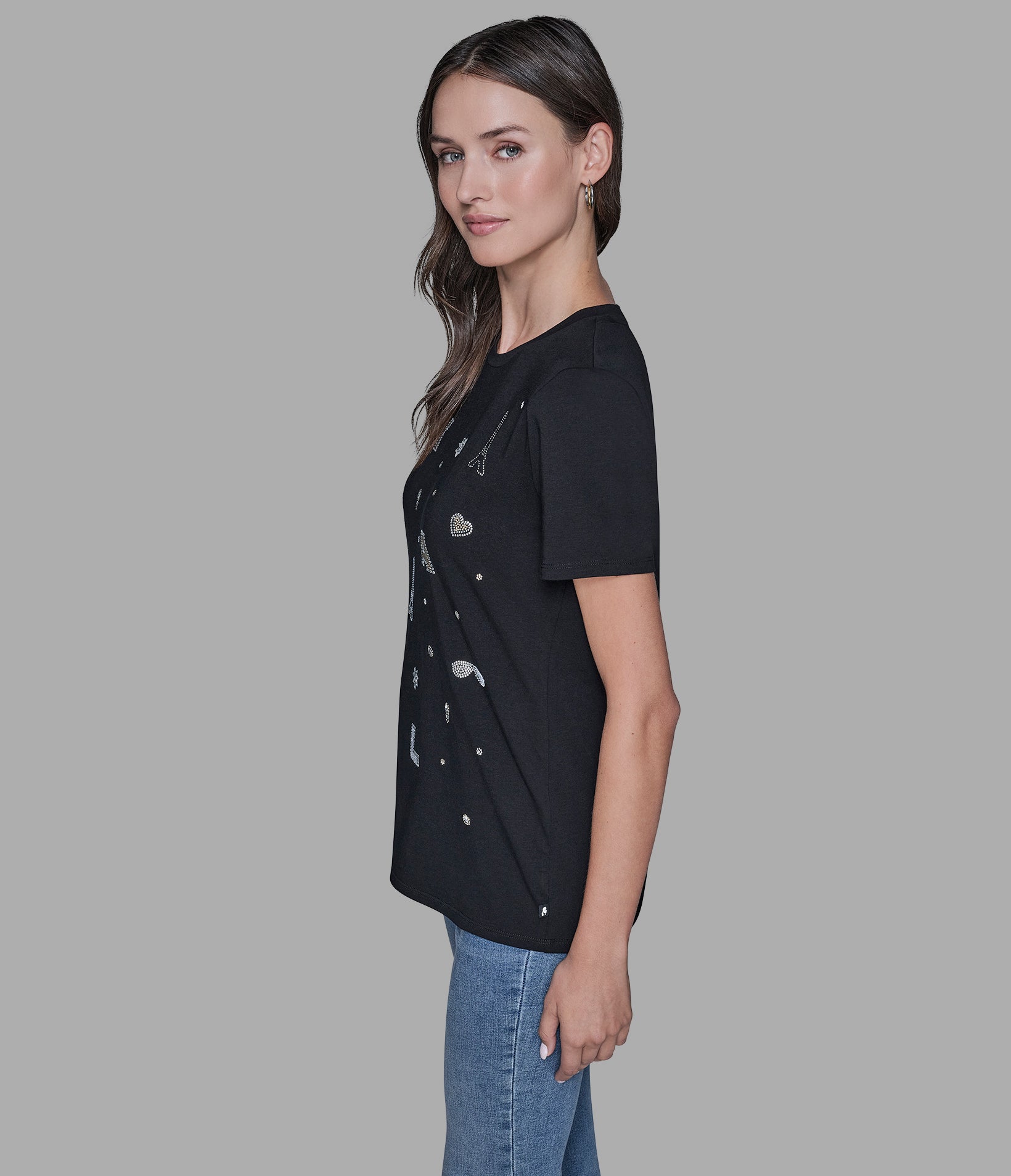 KARL WHIMSY TEE VIEW 3 | Women's Clothing