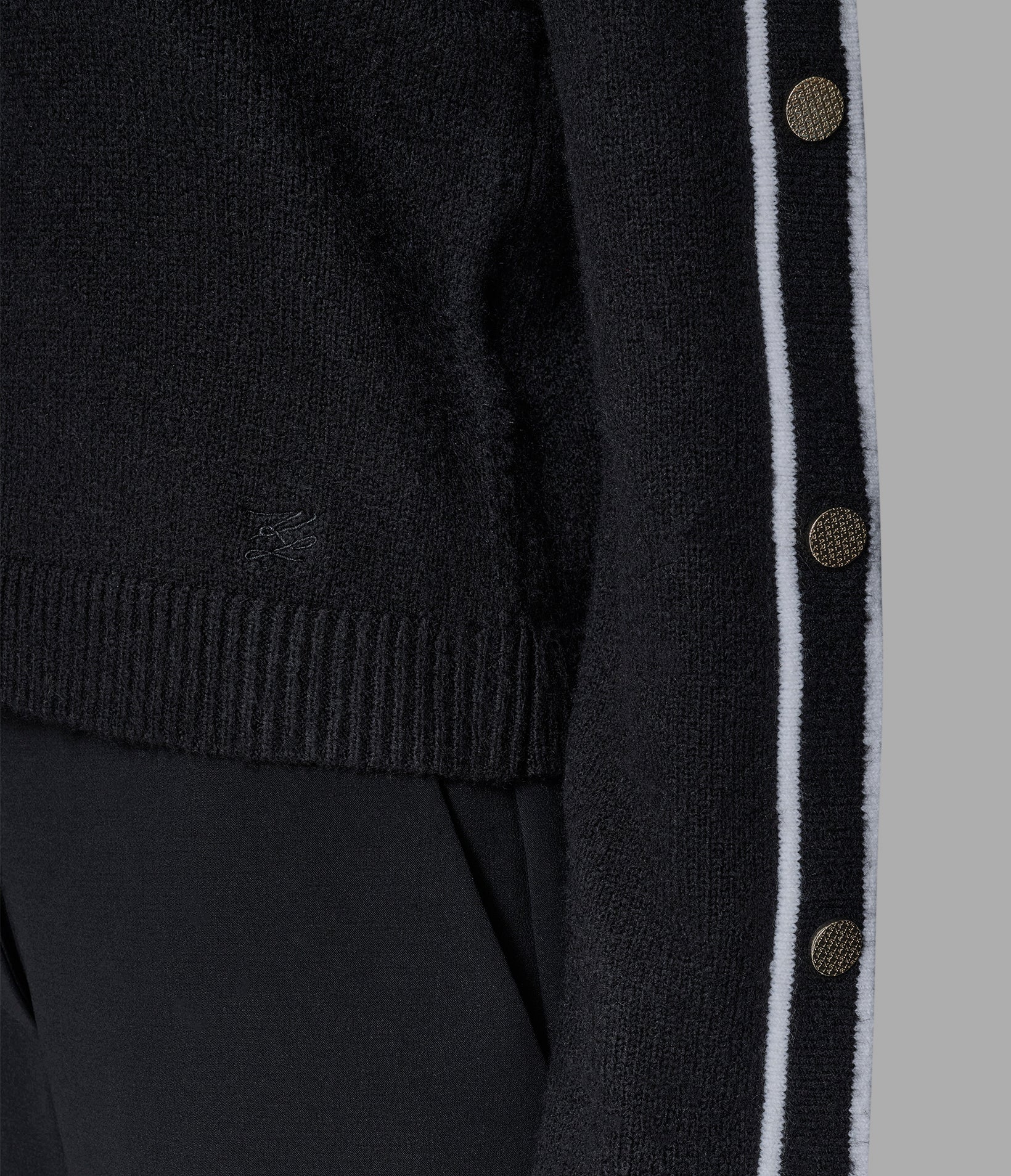 BUTTON SLEEVE PULLOVER SWEATER VIEW 6 | New Arrivals