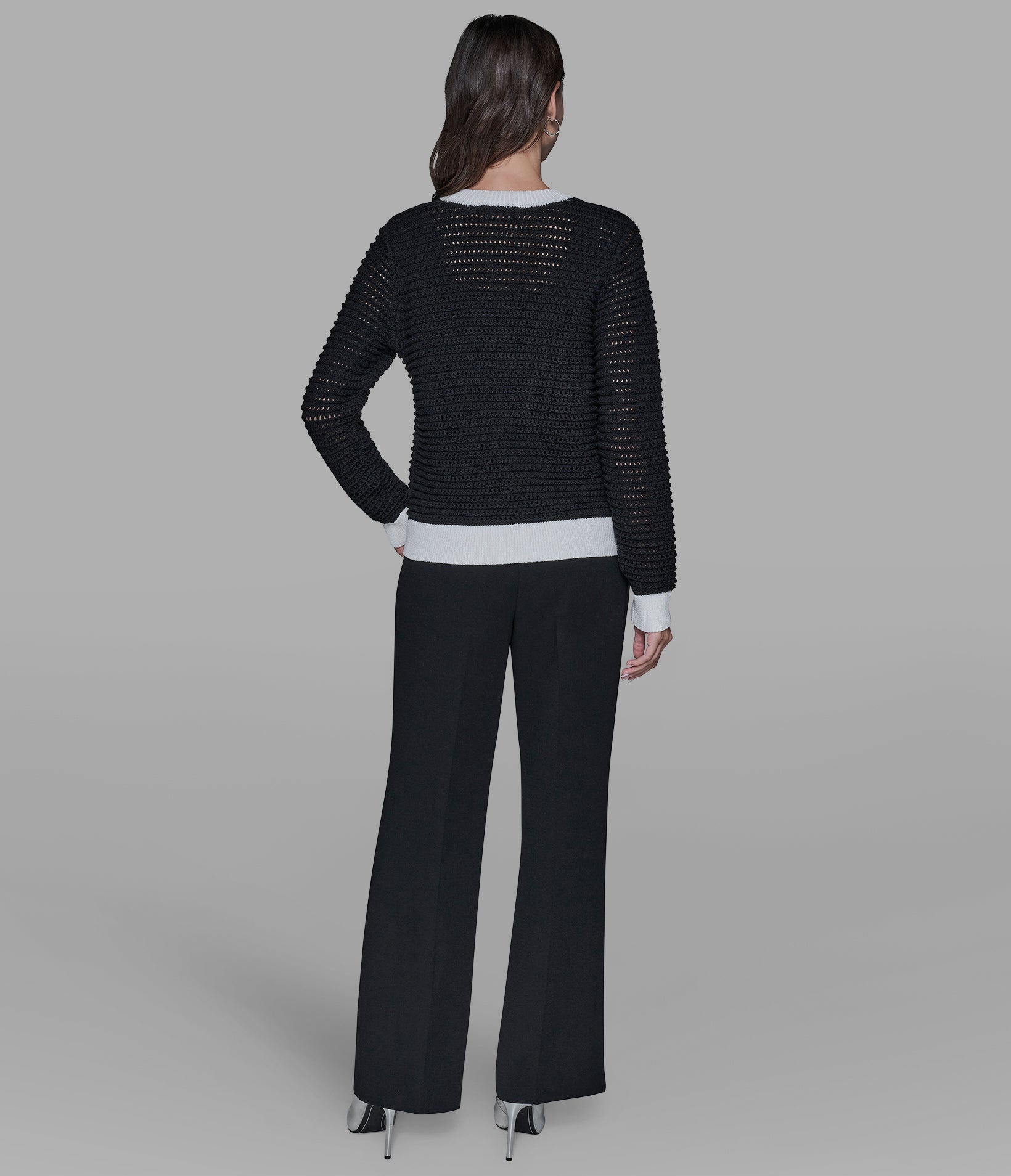 CROCHET KNIT CARDIGAN VIEW 5 | New Arrivals