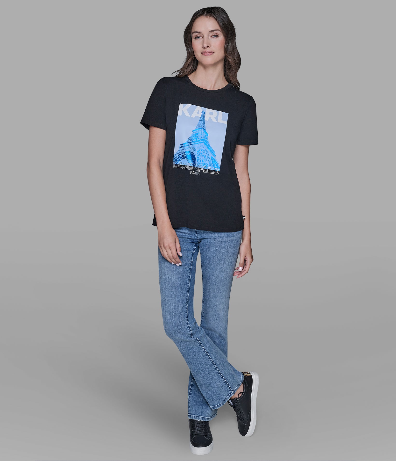 KARL EIFFEL TOWER TEE VIEW 4 | Women's Clothing