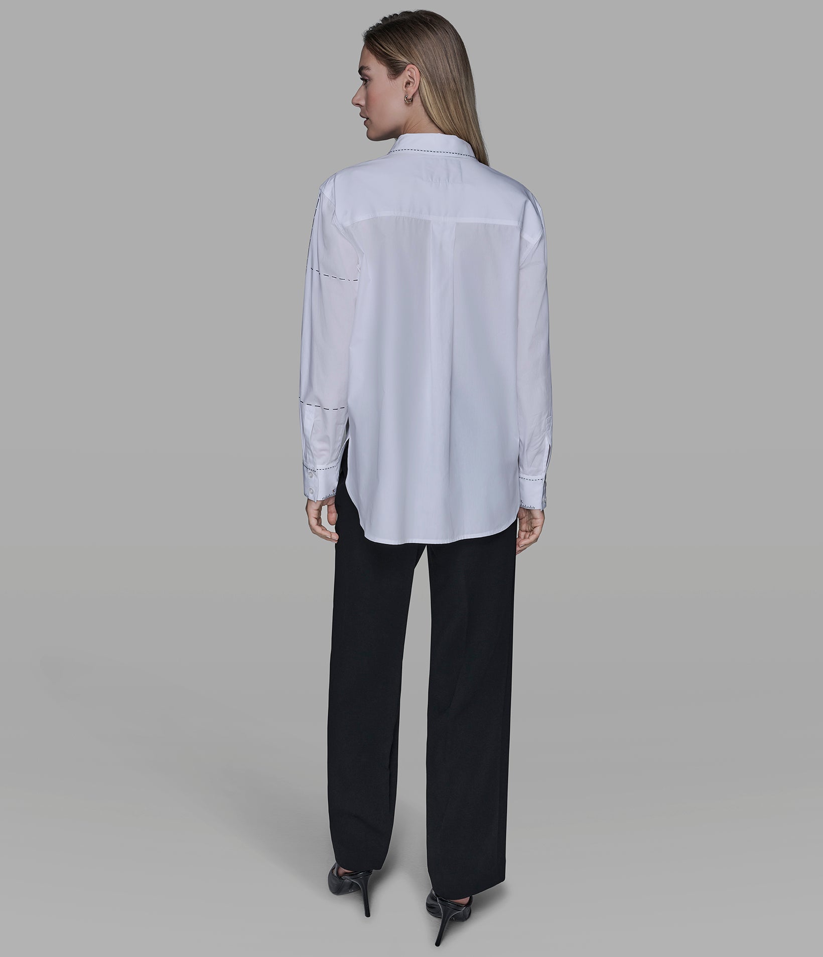SEWING PATTERN POPLIN SHIRT VIEW 5 | New Arrivals
