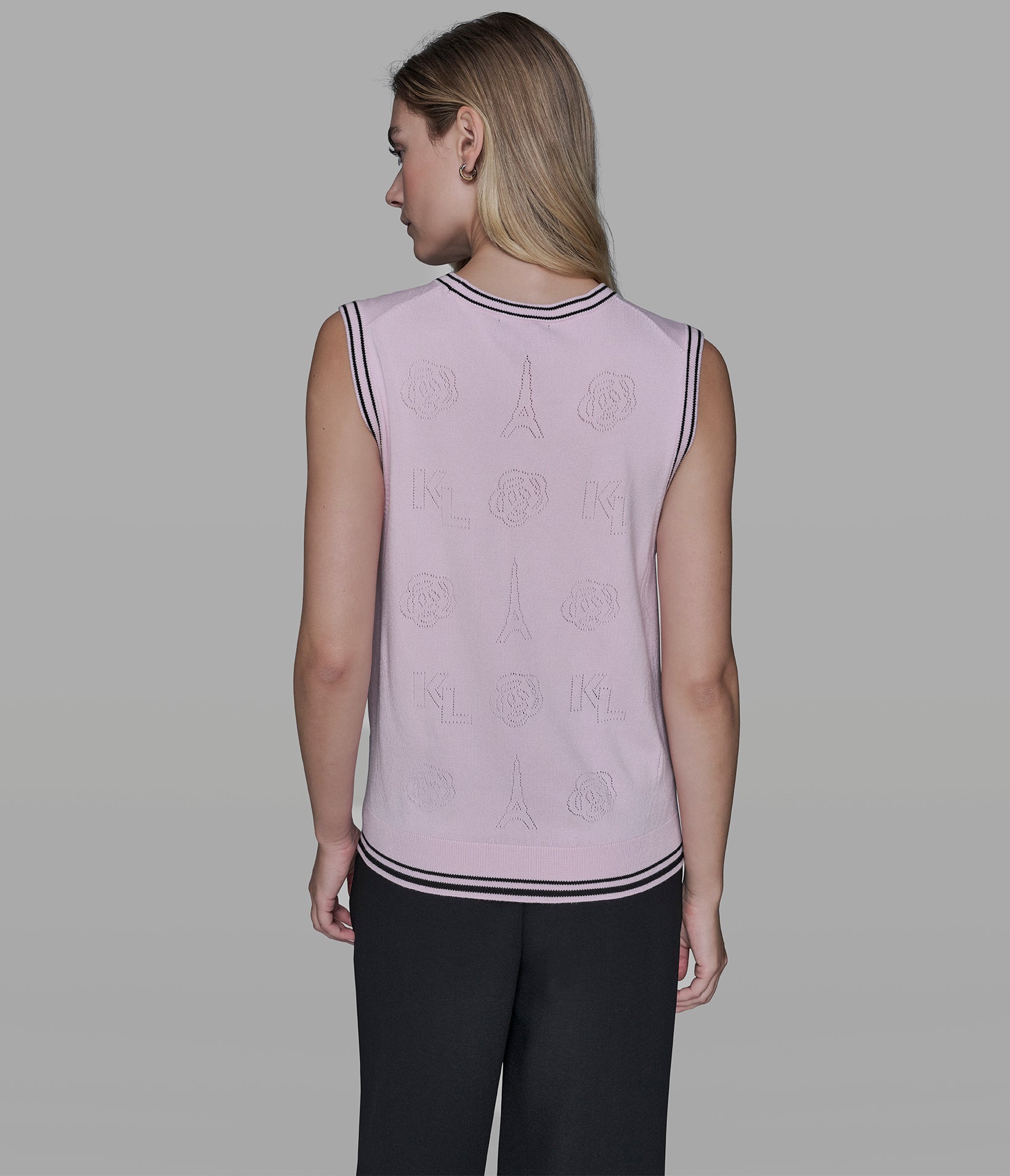 SLEEVELESS SWEATER SHELL View 2 | Women's Tops & Sweaters