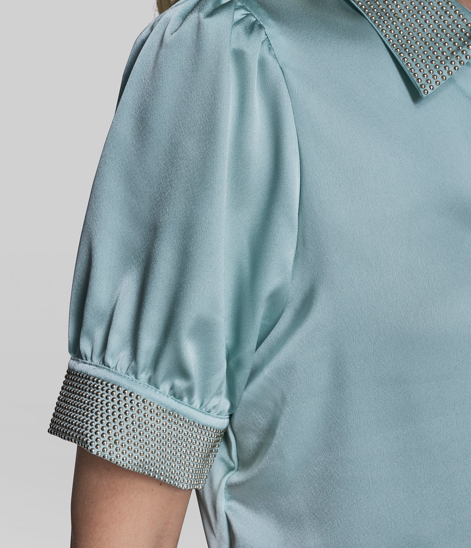 SATIN STUD SHIRT VIEW 8