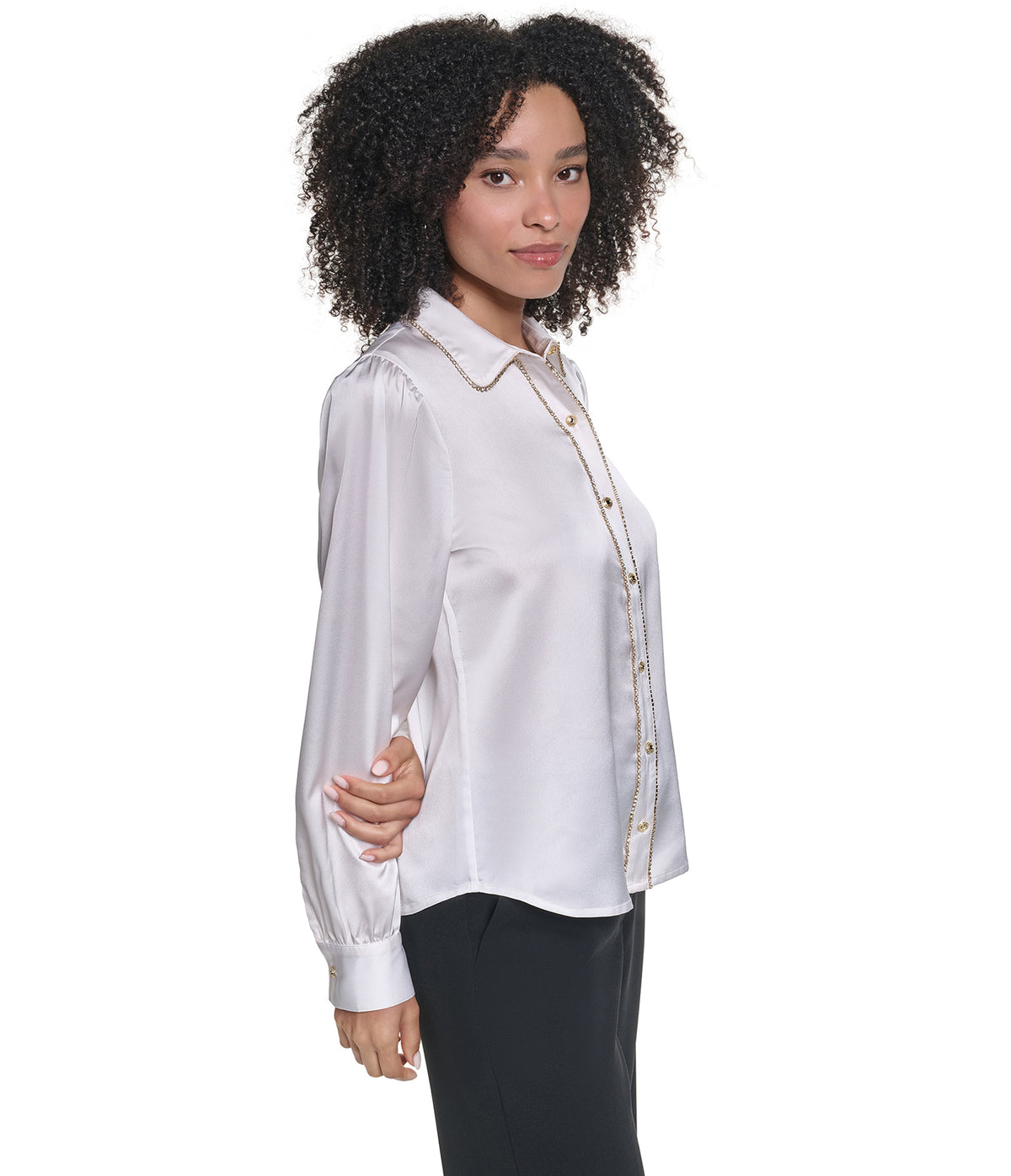EMBELLISHED BUTTON DOWN VIEW 3
