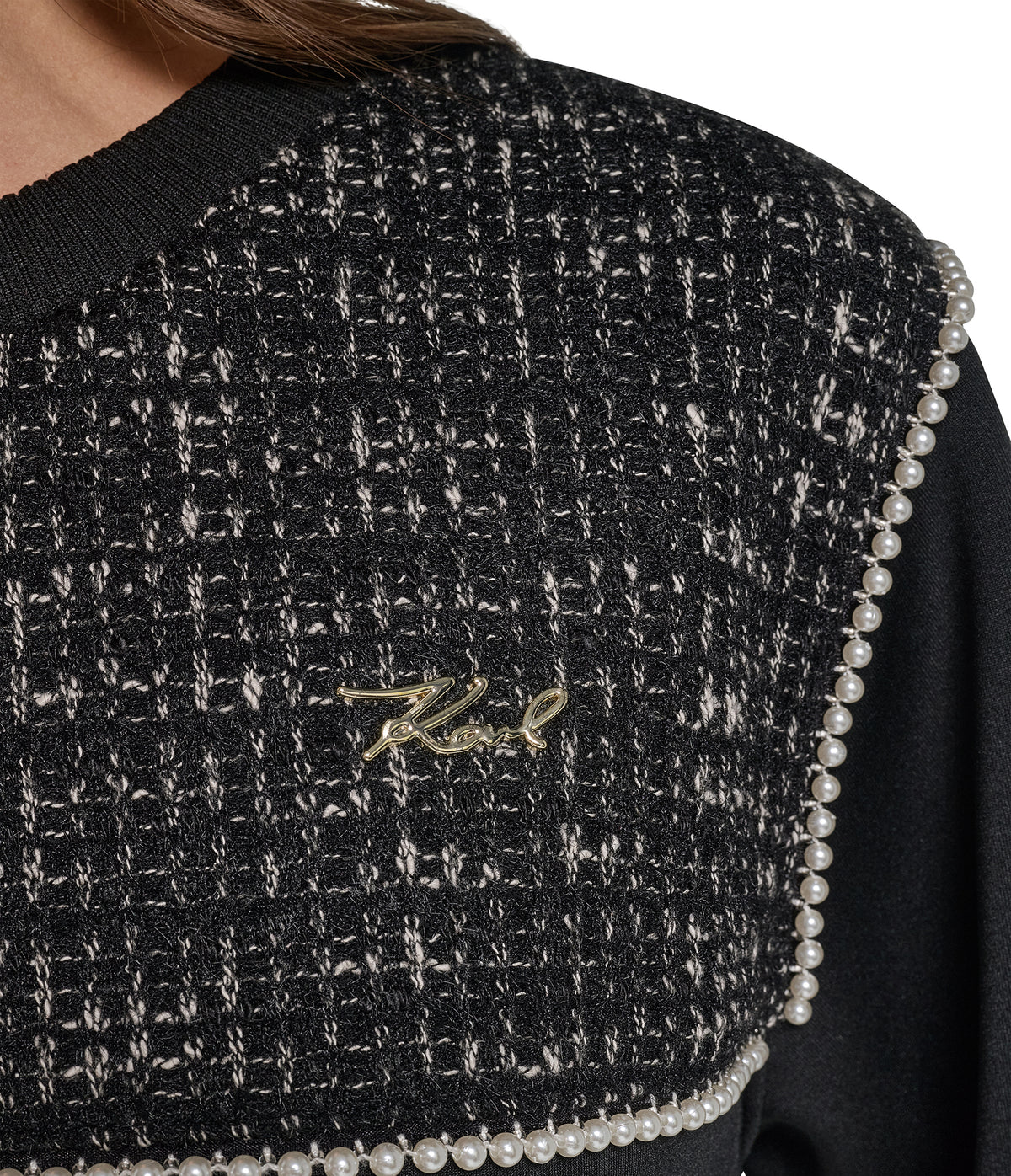 TWEED SWEATSHIRT VIEW 6