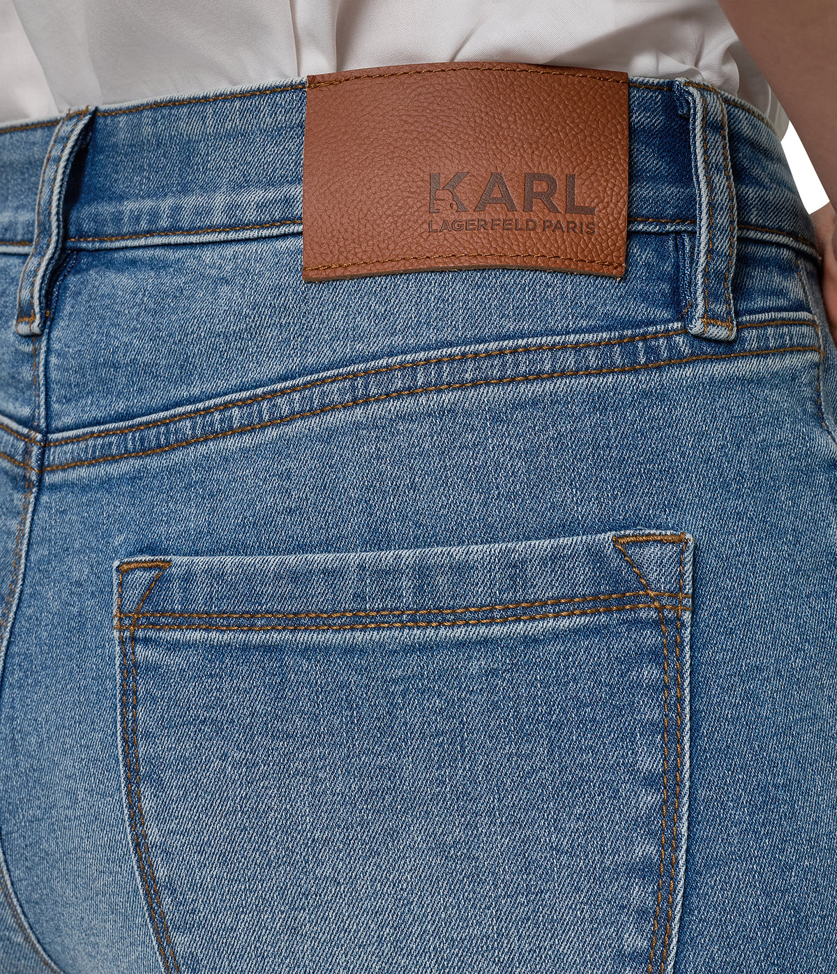 PEARL TRIM DENIM VIEW 7