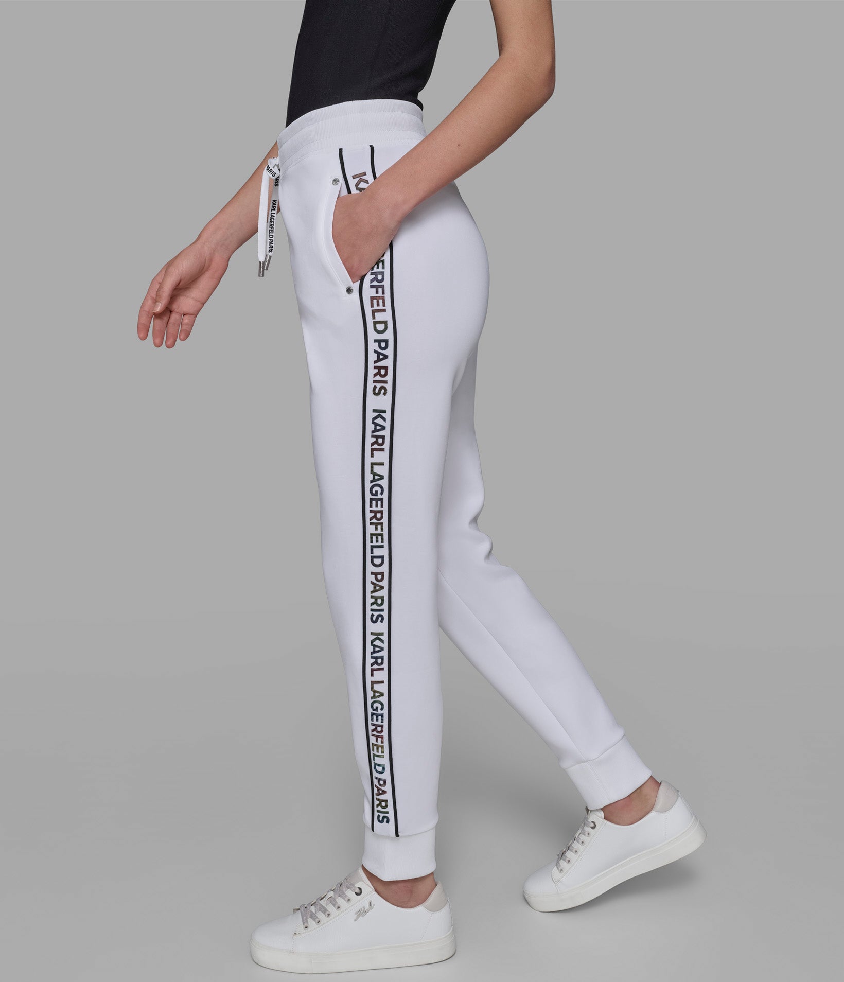 Jogger Pants Chandal Karl Lagerfeld Men's SLIM-FIT SWEATPANTS By