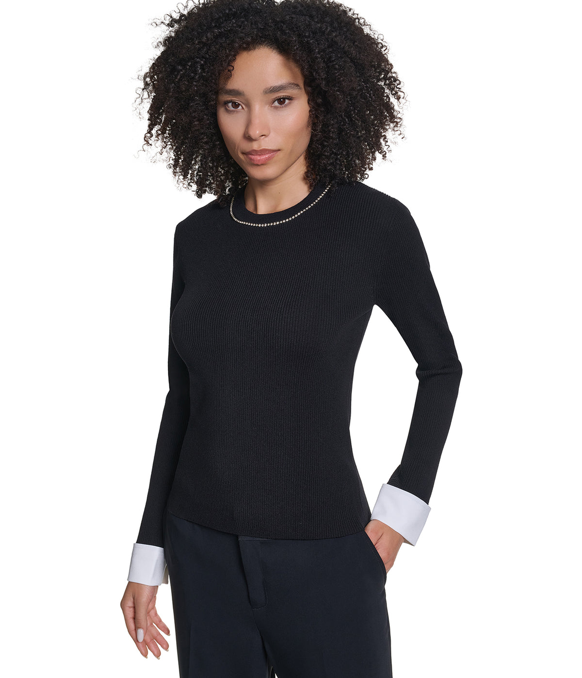 LONG SLEEVE SWEATER VIEW 1