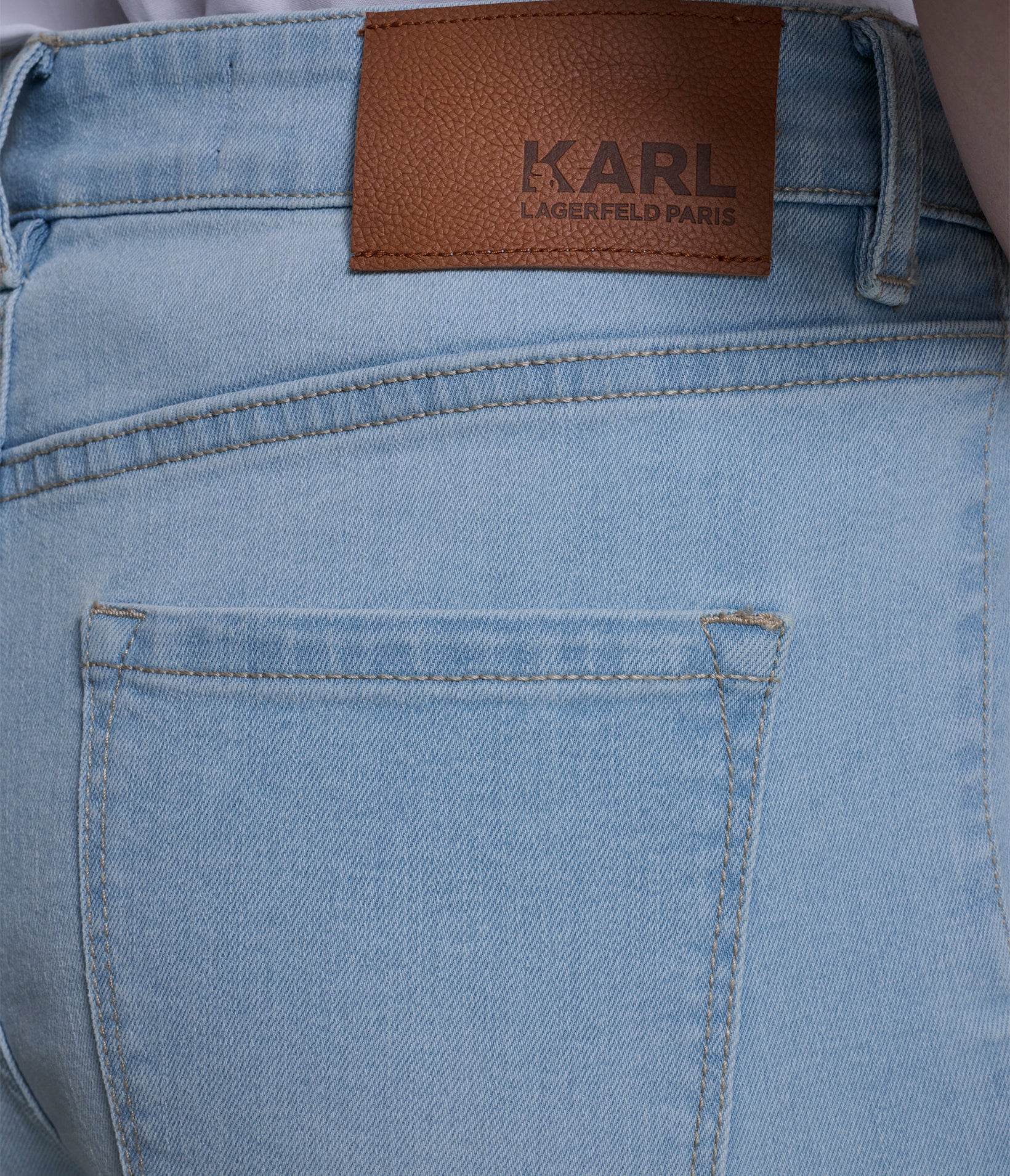 BUTTON POCKET DENIM JEANS VIEW 7 | Women's Denim